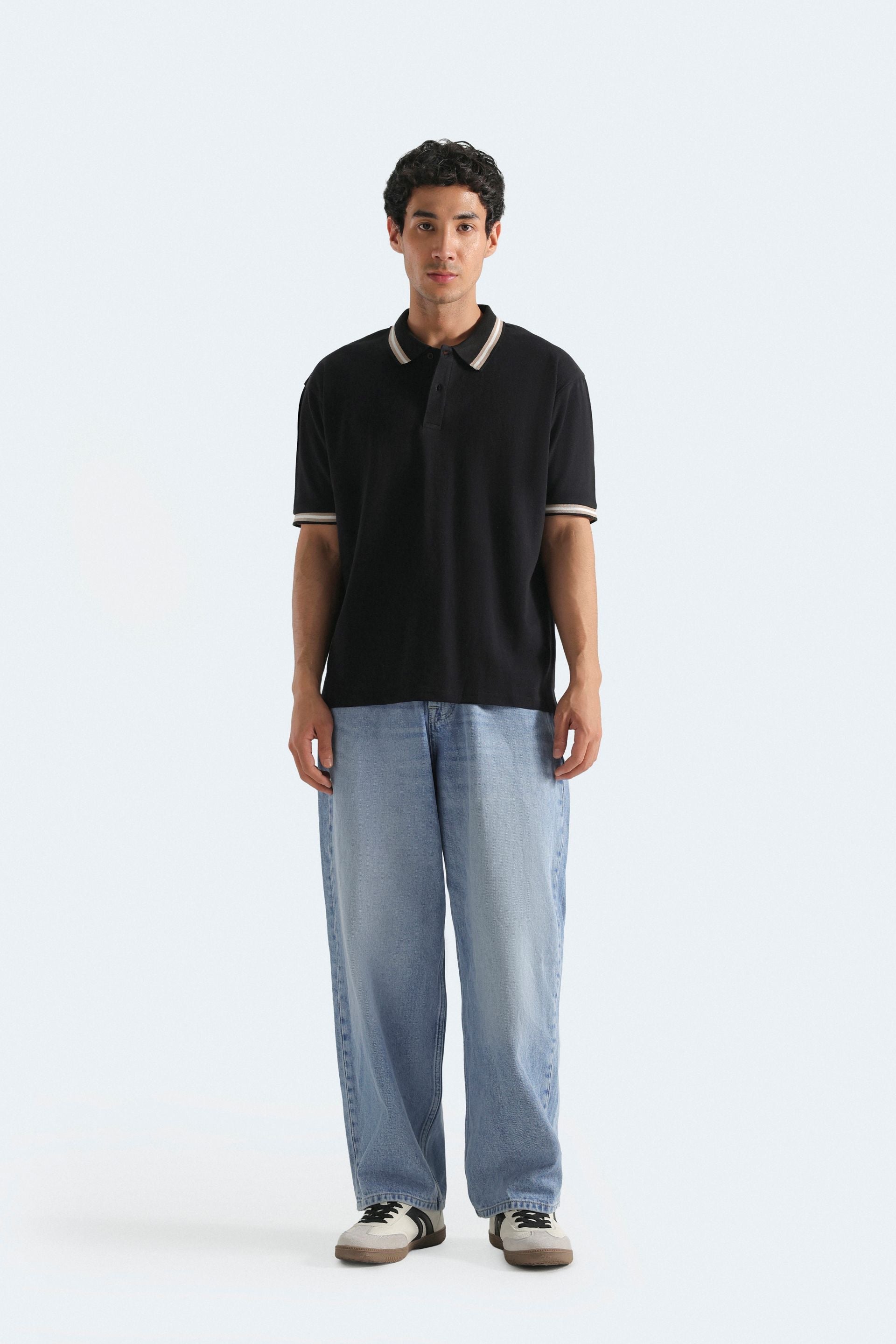 Knitted Polo Shirt