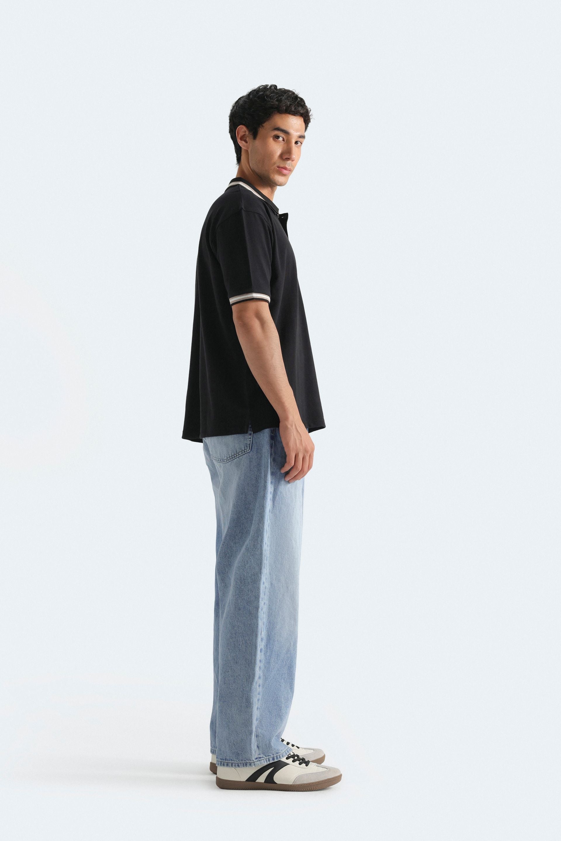 Knitted Polo Shirt
