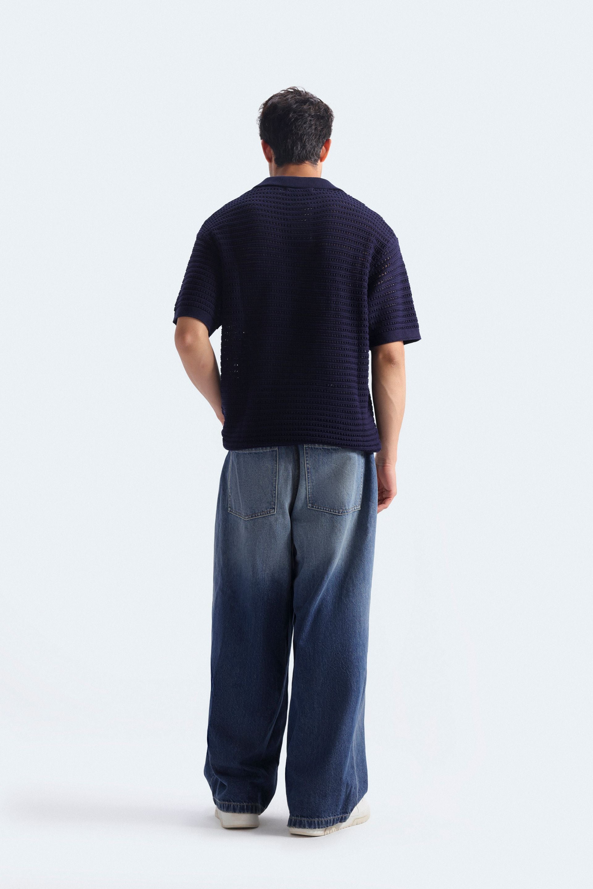 Knitted Polo Shirt
