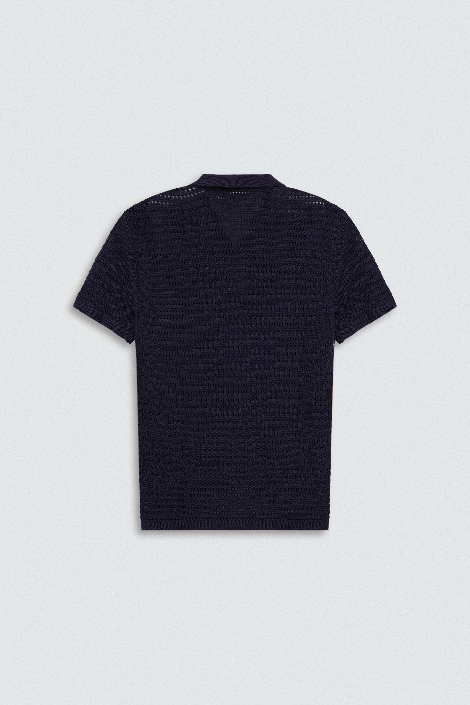 Knitted Polo Shirt