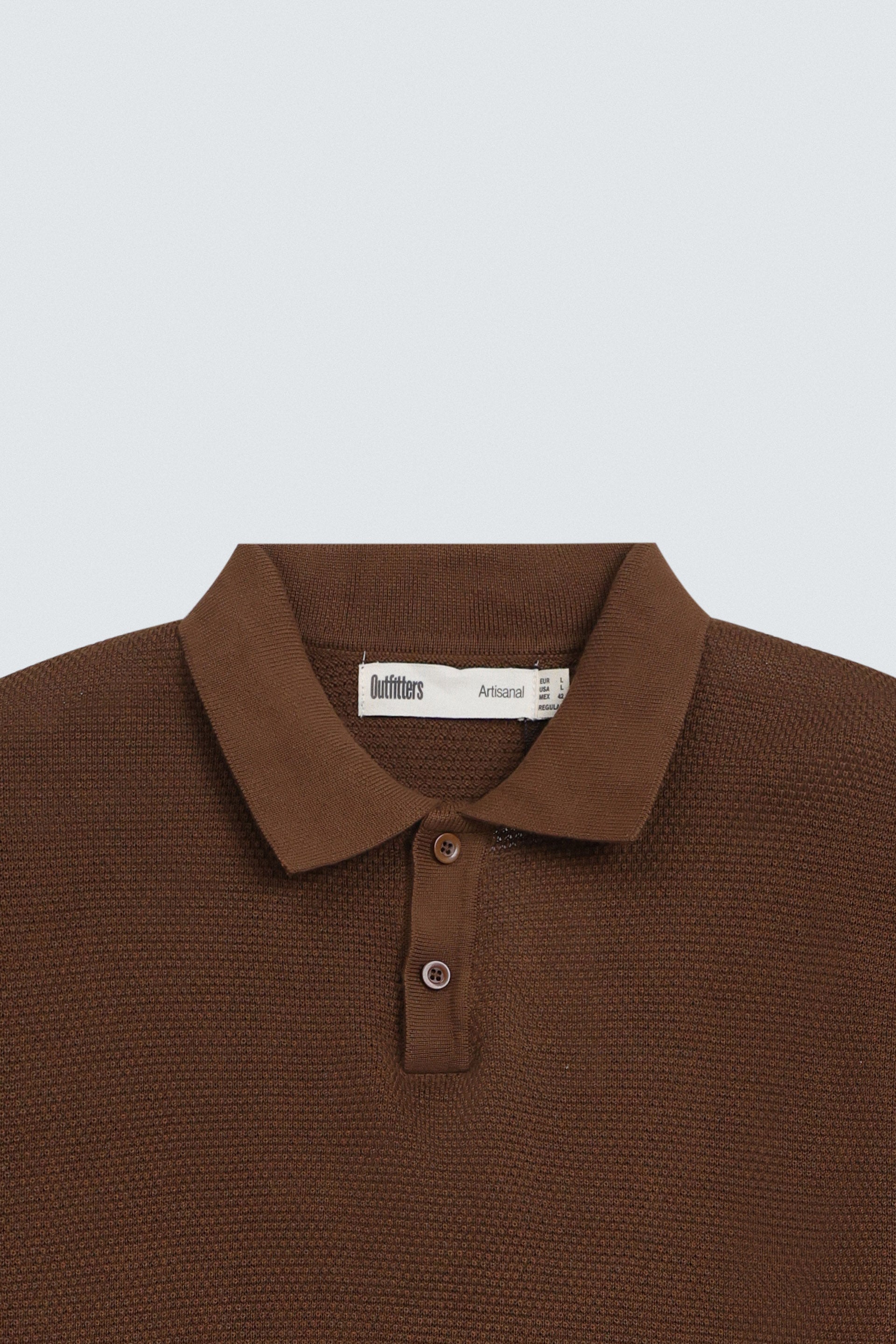 Textured Polo Shirt