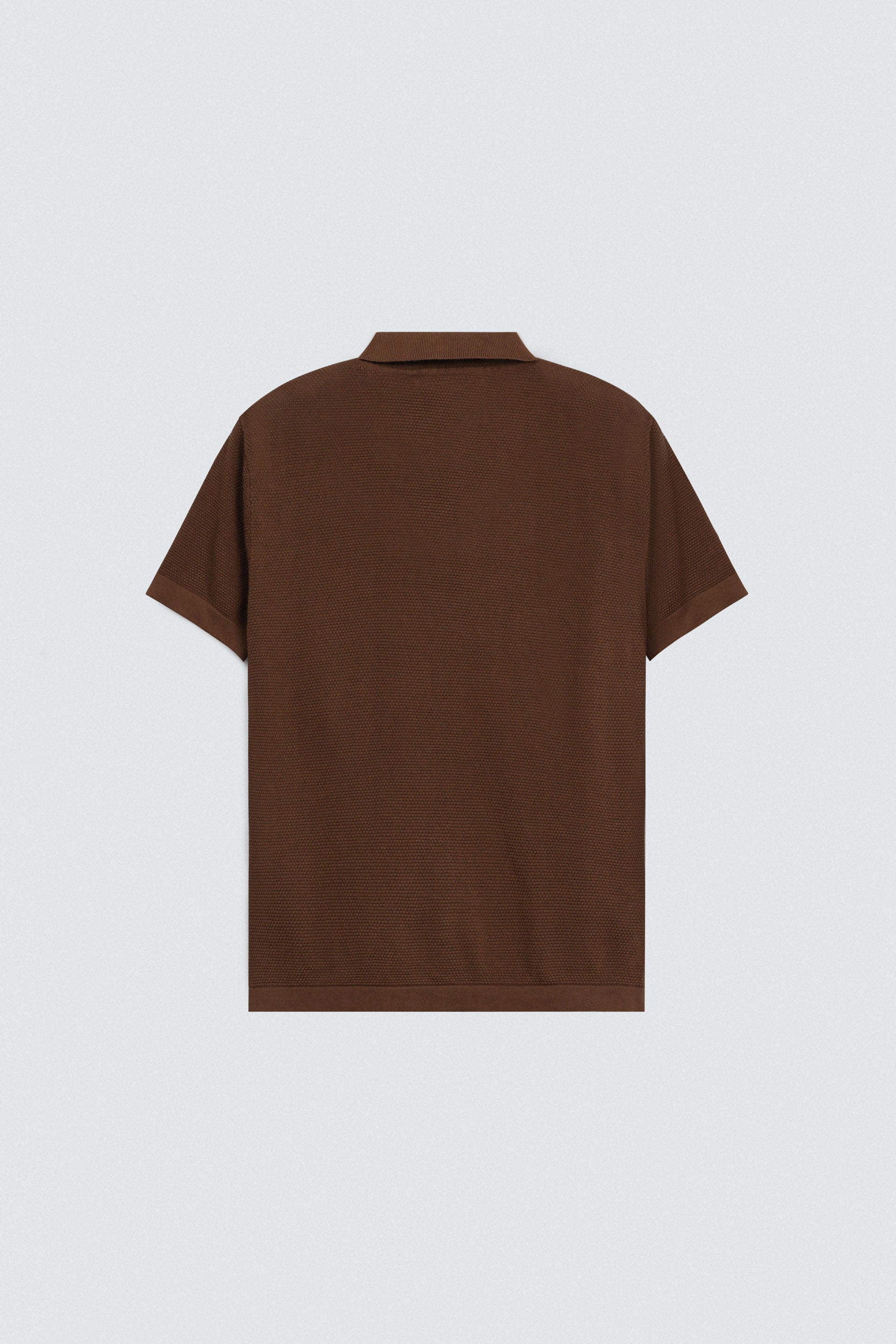 Textured Polo Shirt
