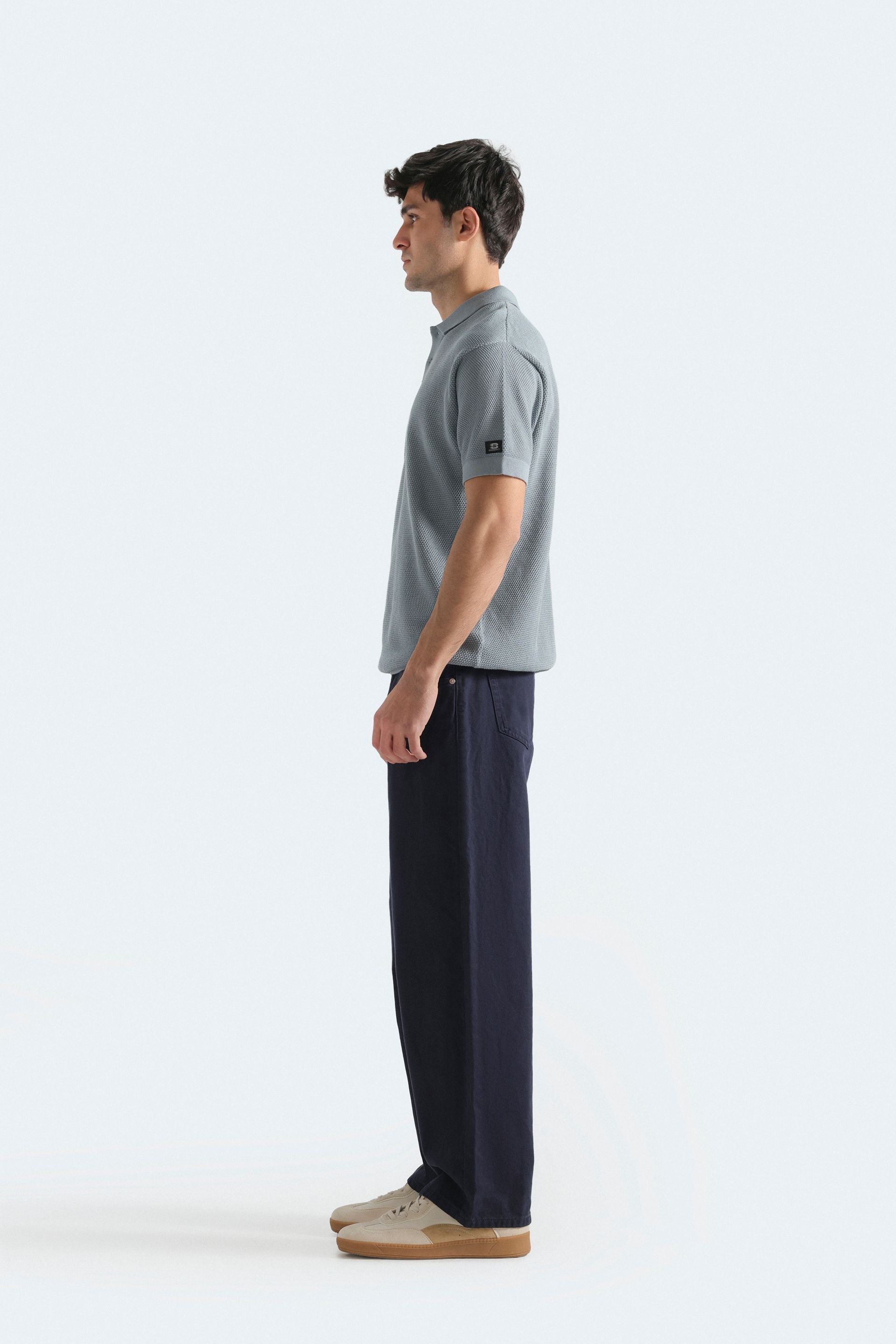 Textured Polo Shirt