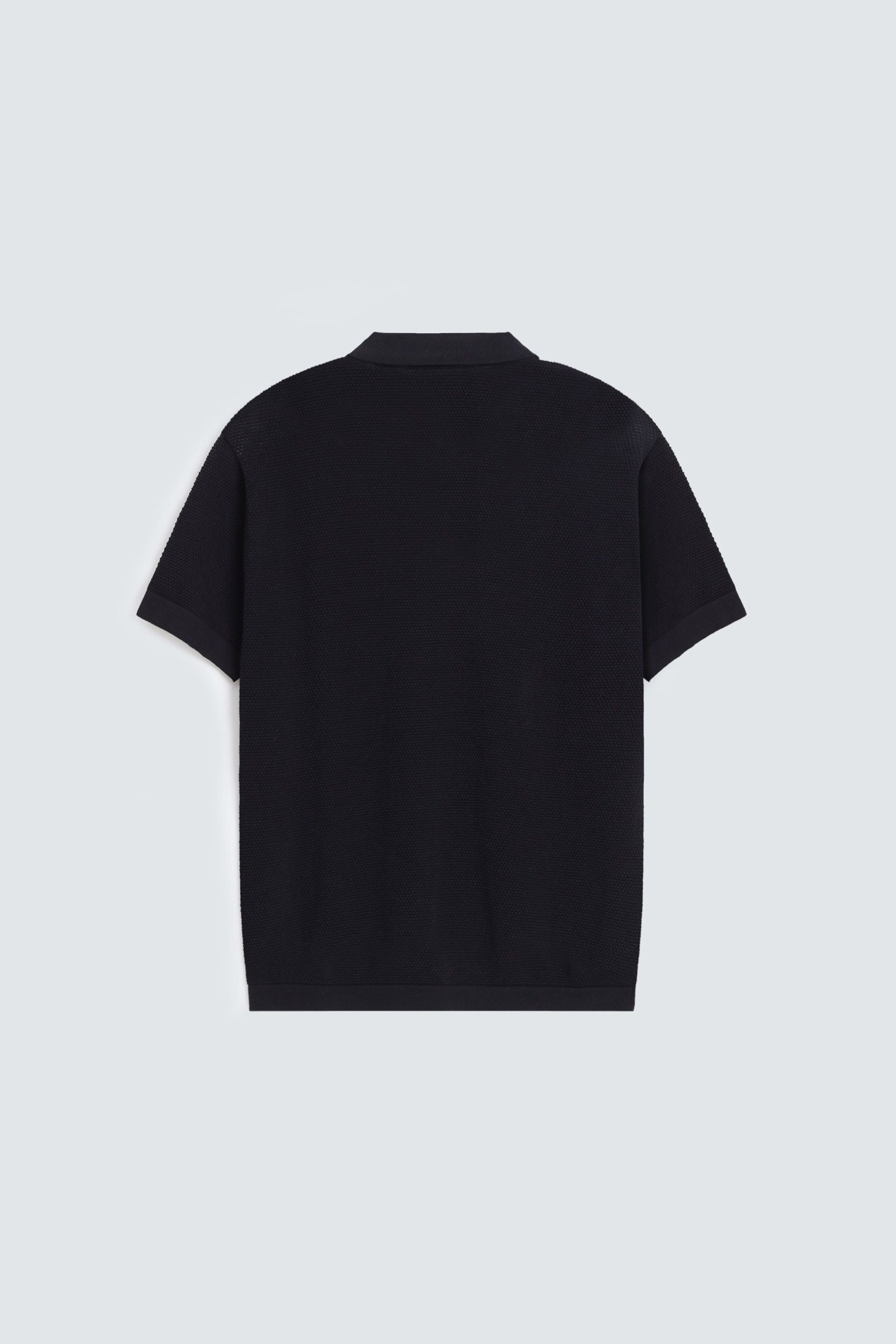 Textured Polo Shirt