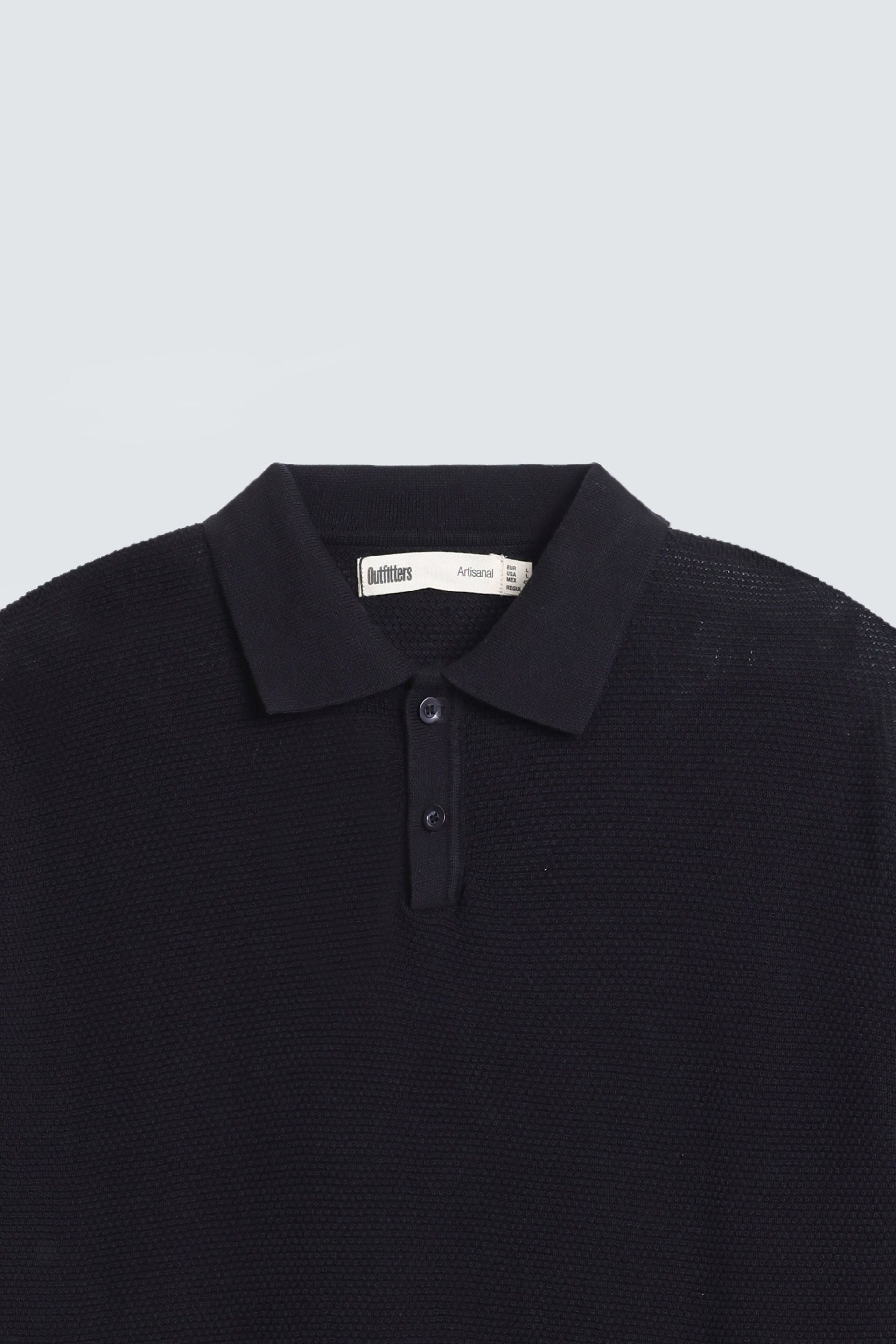 Textured Polo Shirt