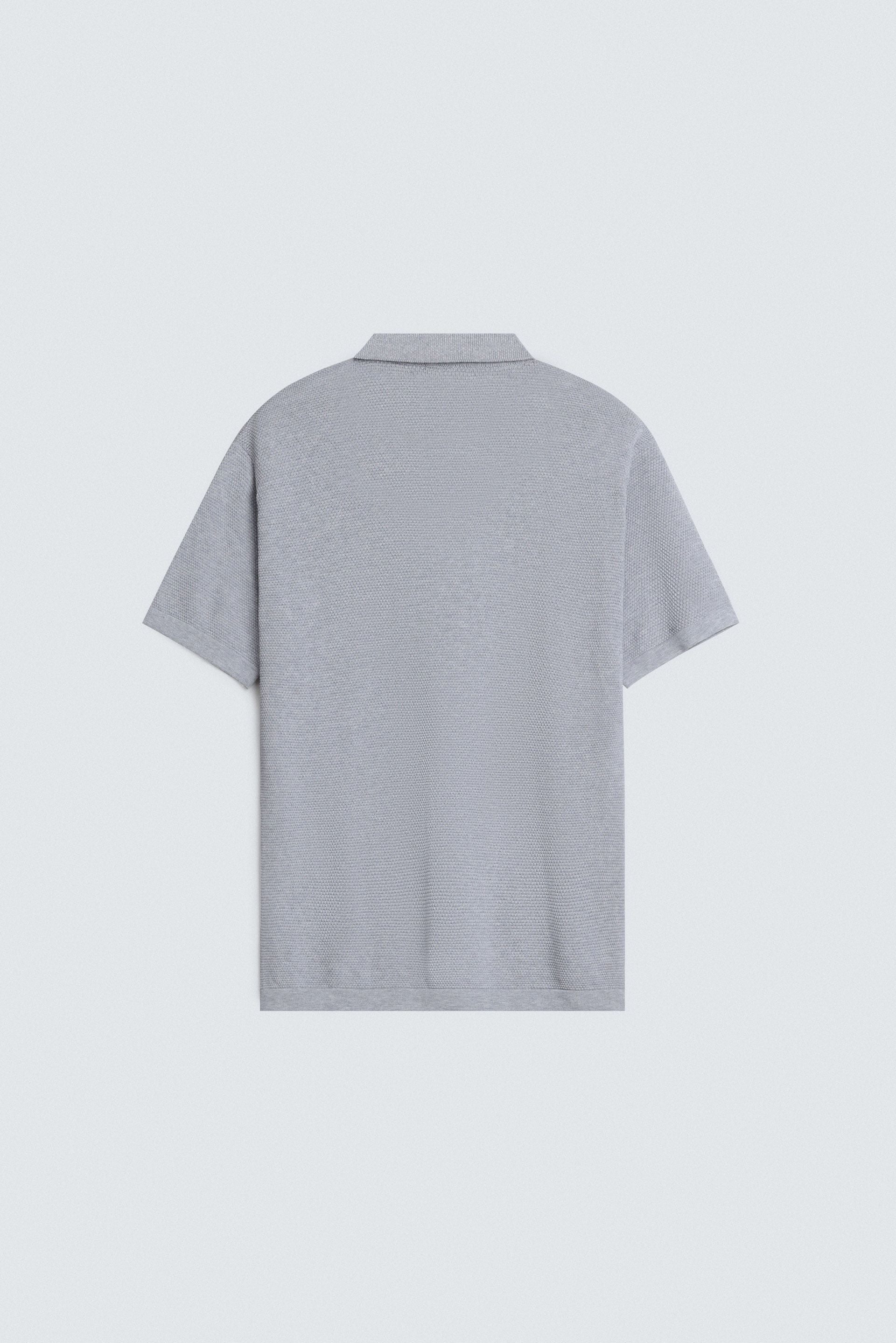 Textured Polo Shirt