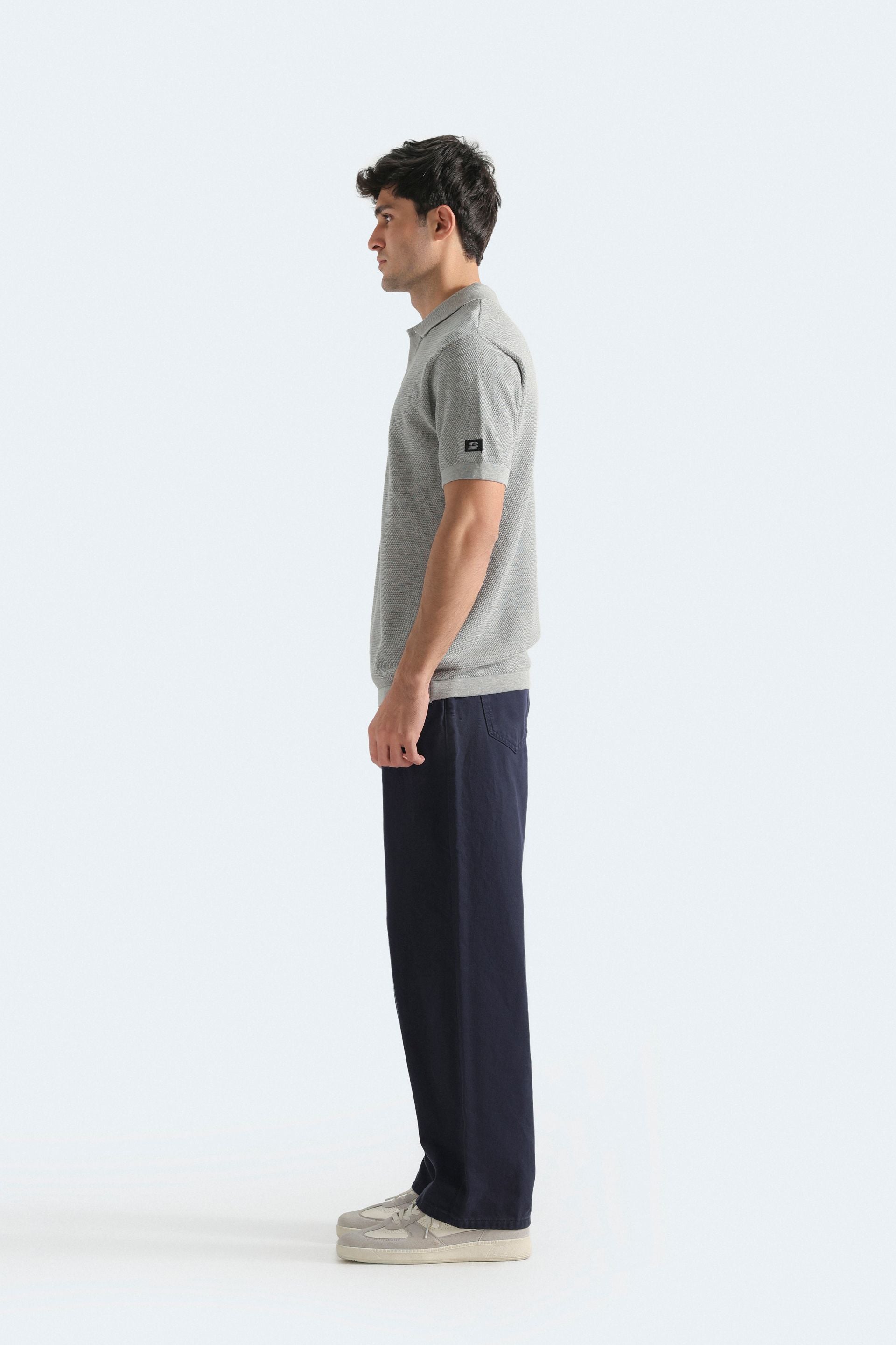 Textured Polo Shirt