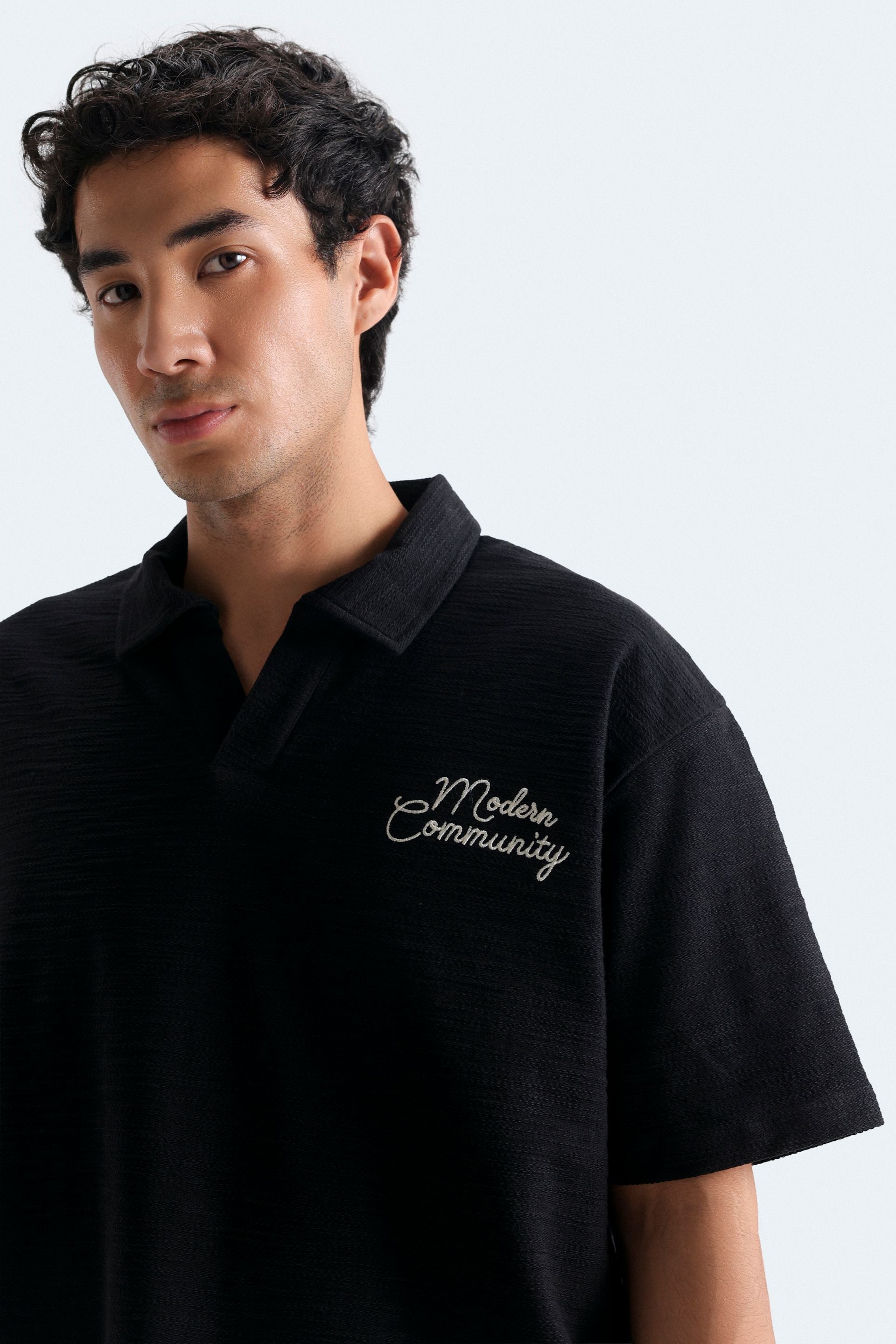 Embroidered Polo Shirt