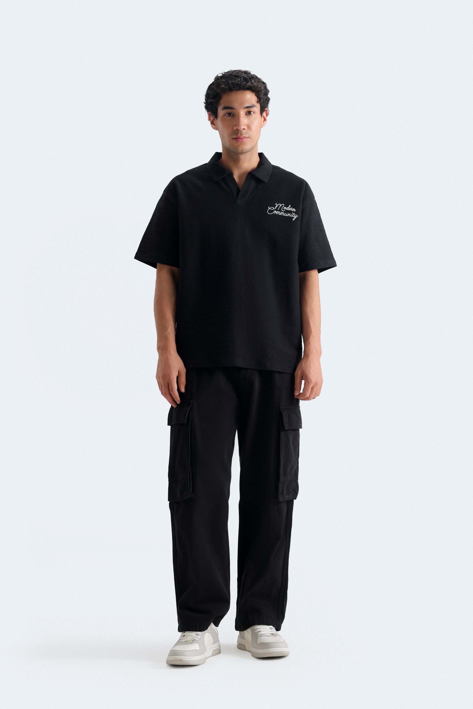 Embroidered Polo Shirt