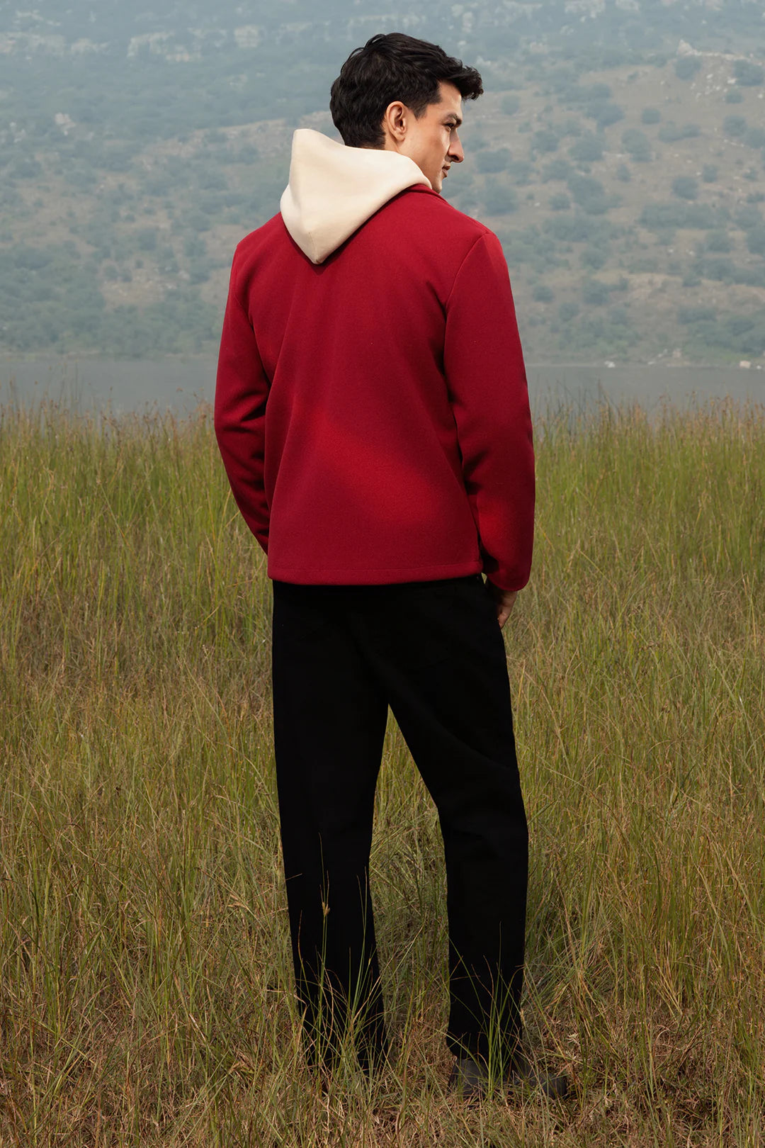 Felted Jacket – Wine