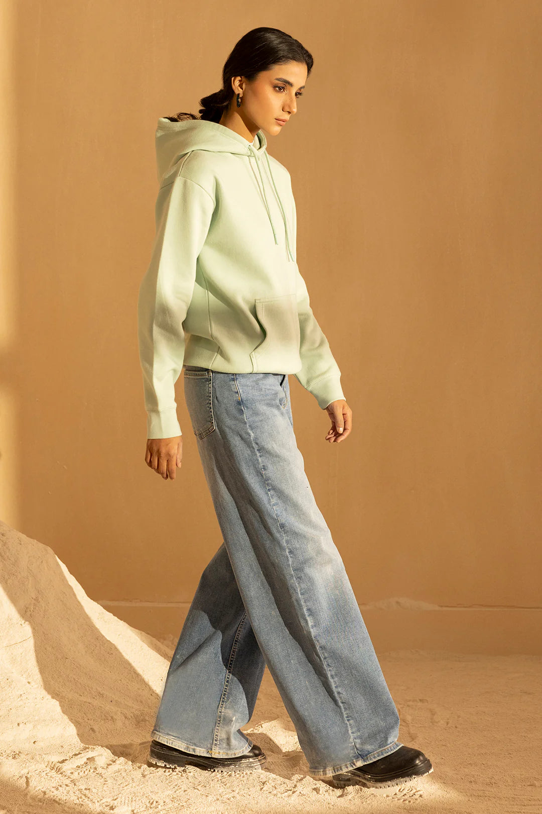 Graphic Hoodie – Light Green