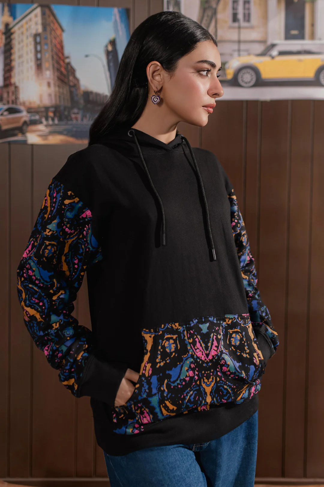Graphic Hoodie – Printed Design