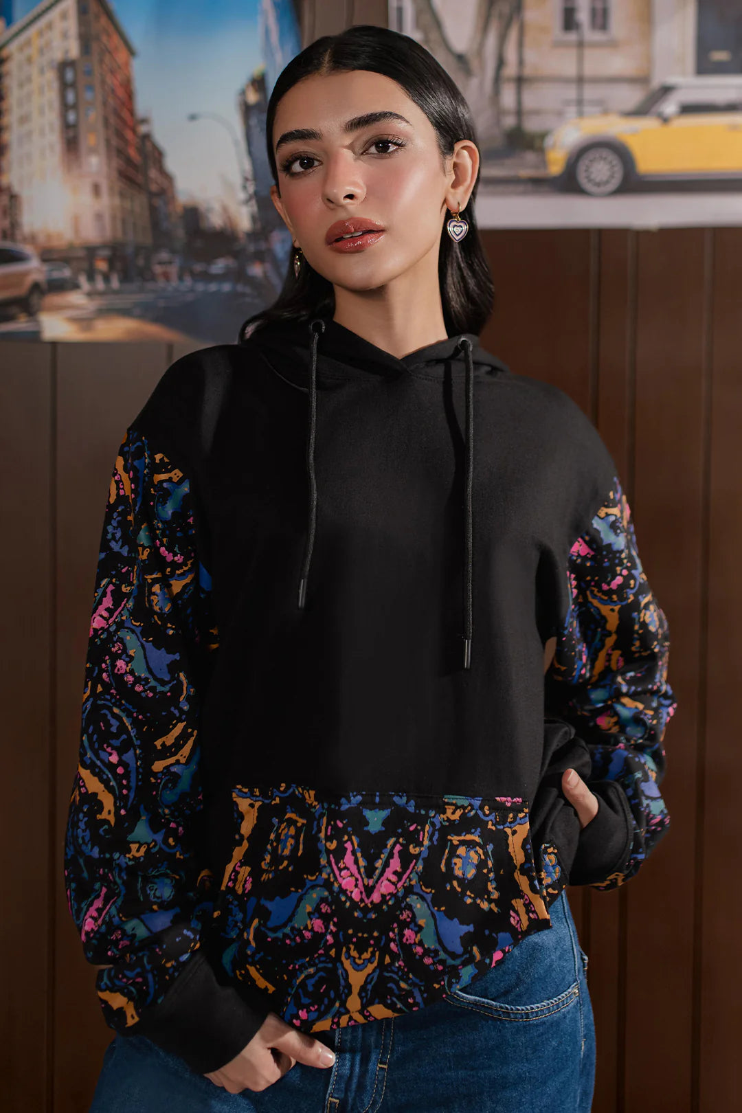 Graphic Hoodie – Printed Design