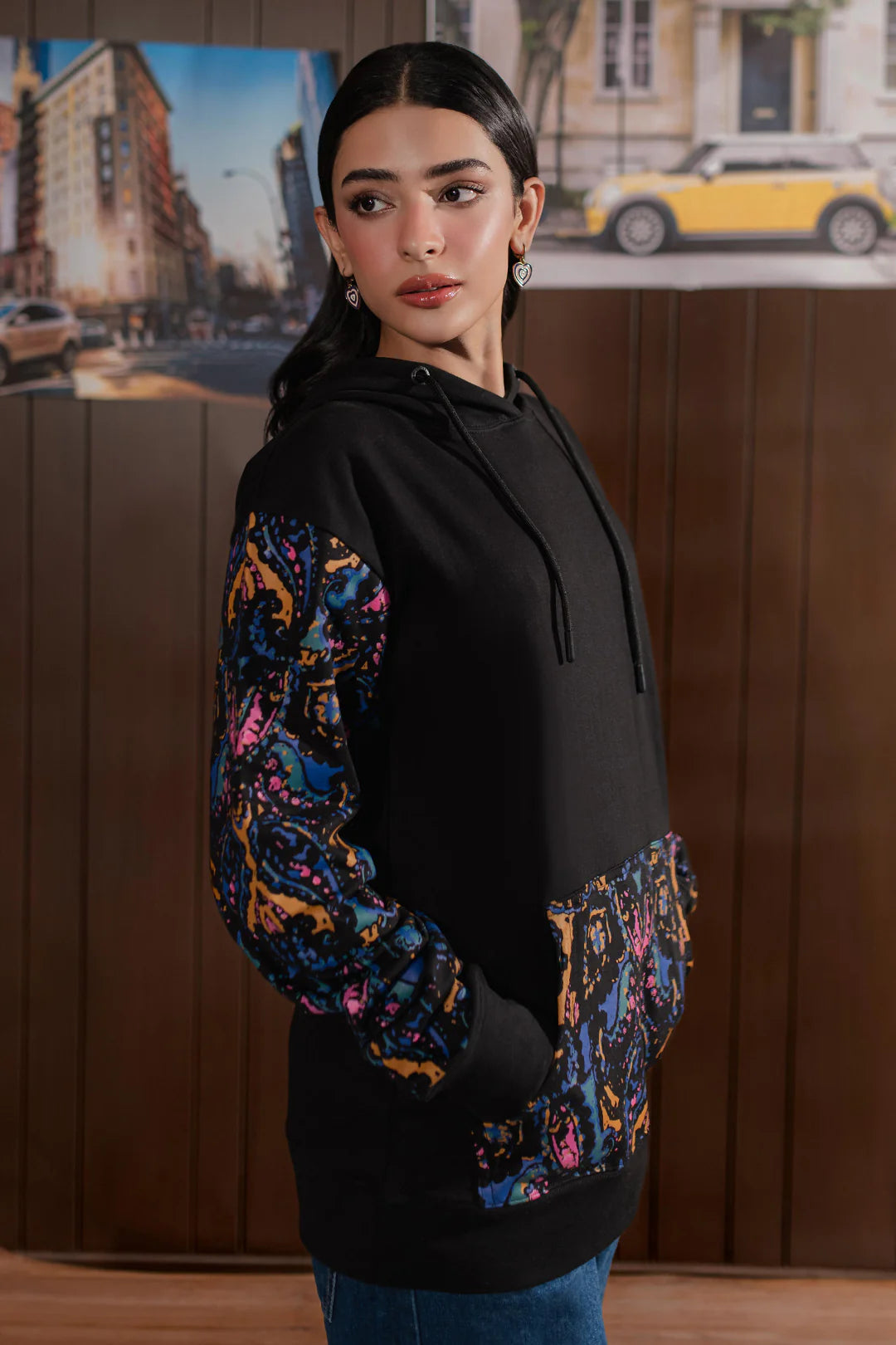 Graphic Hoodie – Printed Design