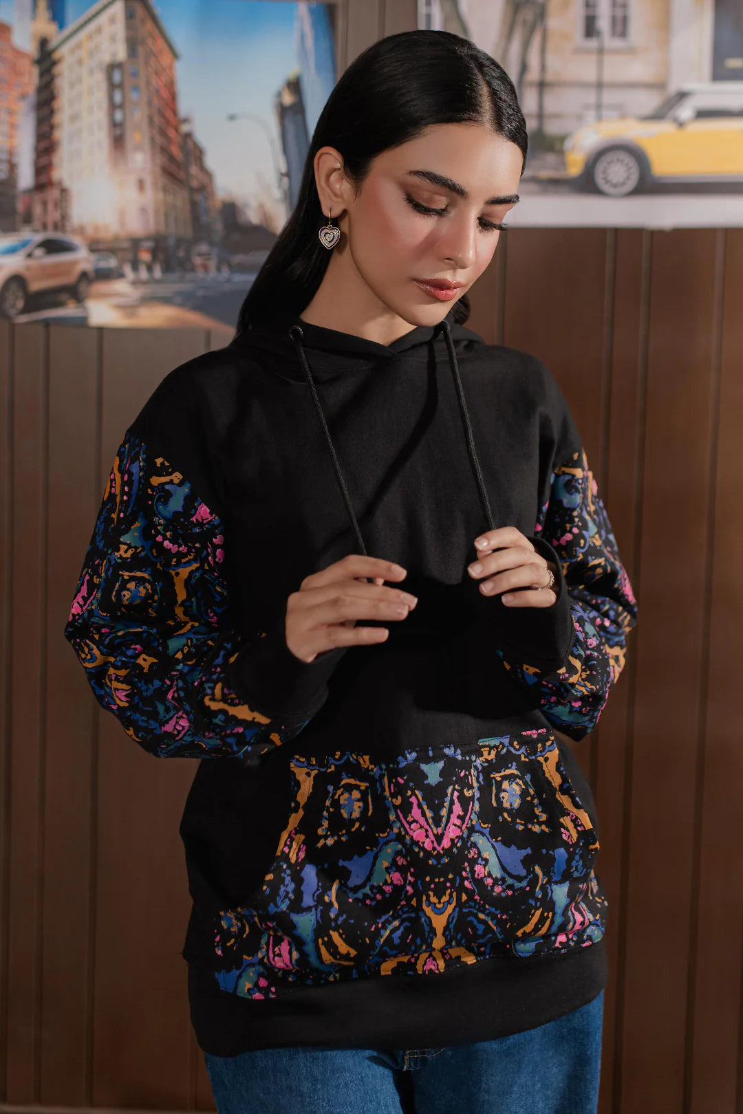 Graphic Hoodie – Printed Design