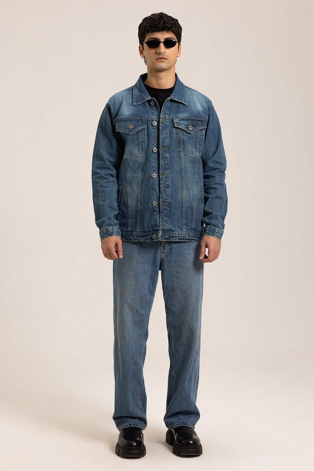 Denim Jacket –  Blue