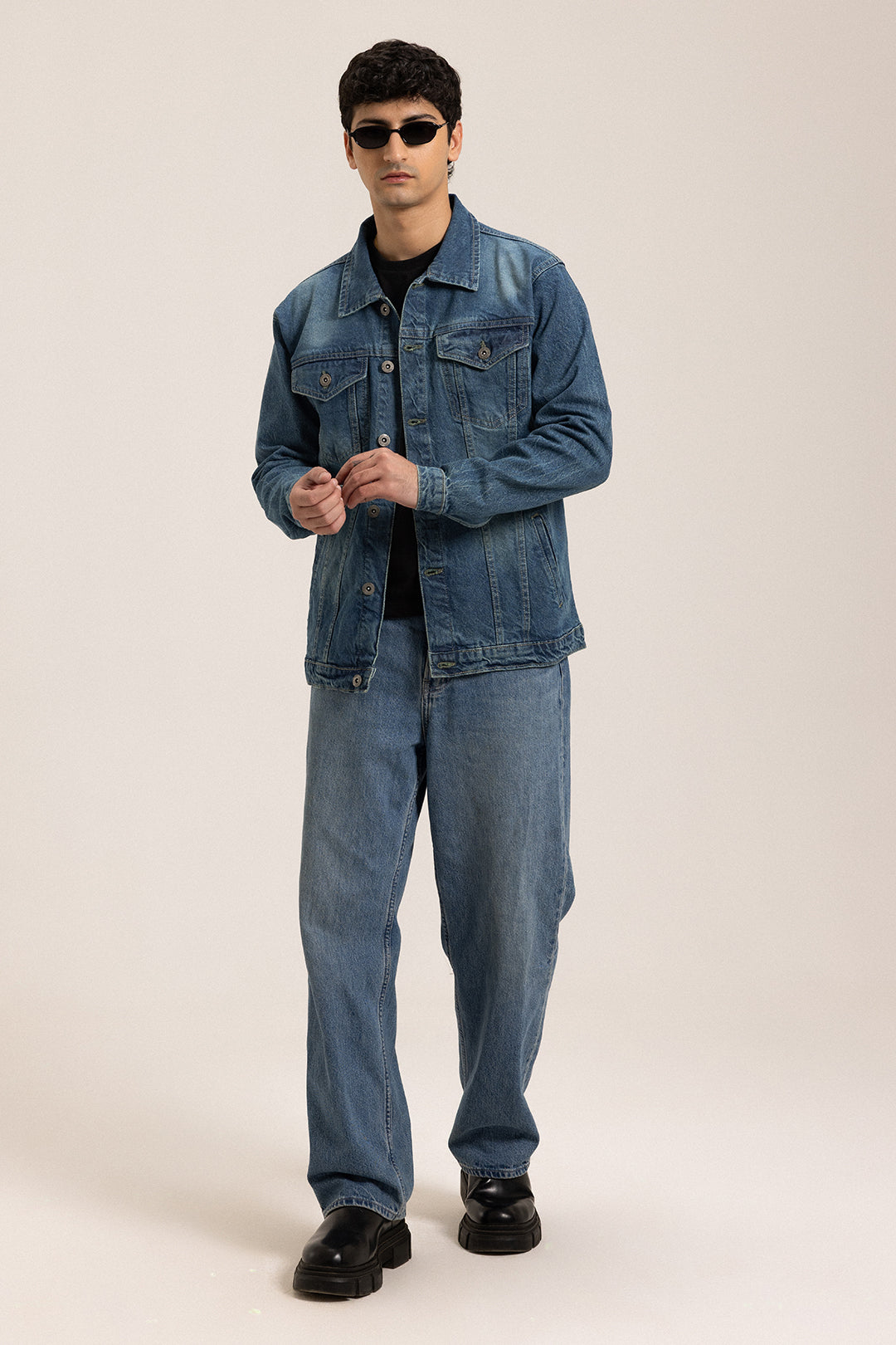 Denim Jacket –  Blue