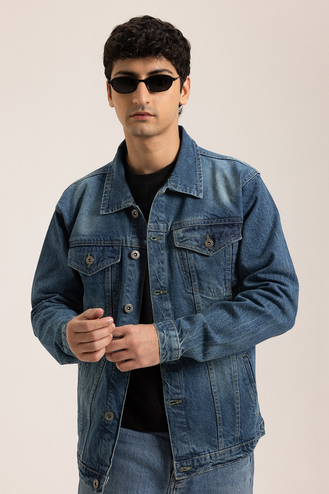 Denim Jacket –  Blue