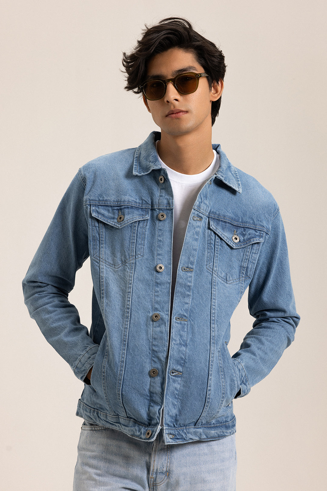 Denim Jacket – Light Blue