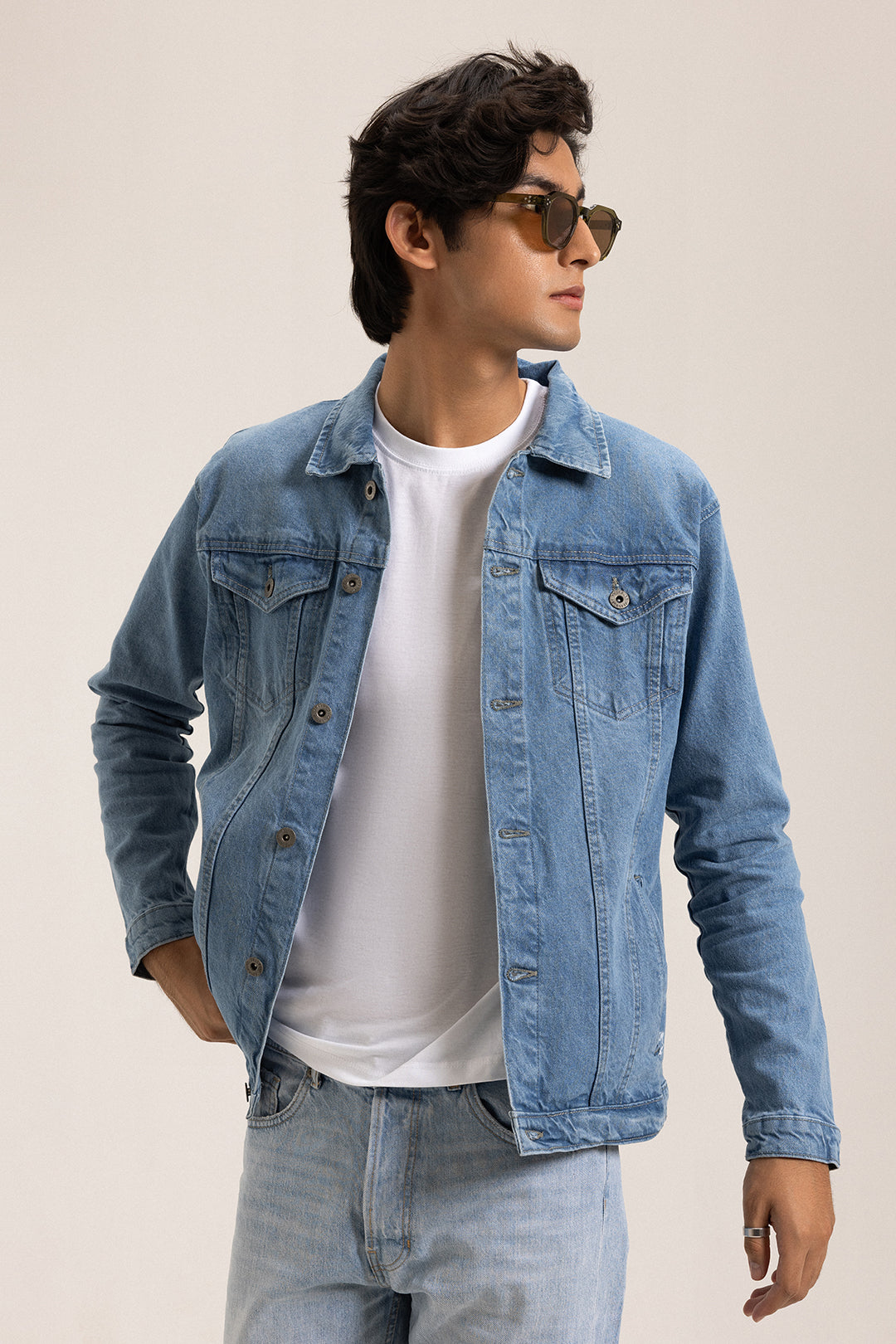 Denim Jacket – Light Blue