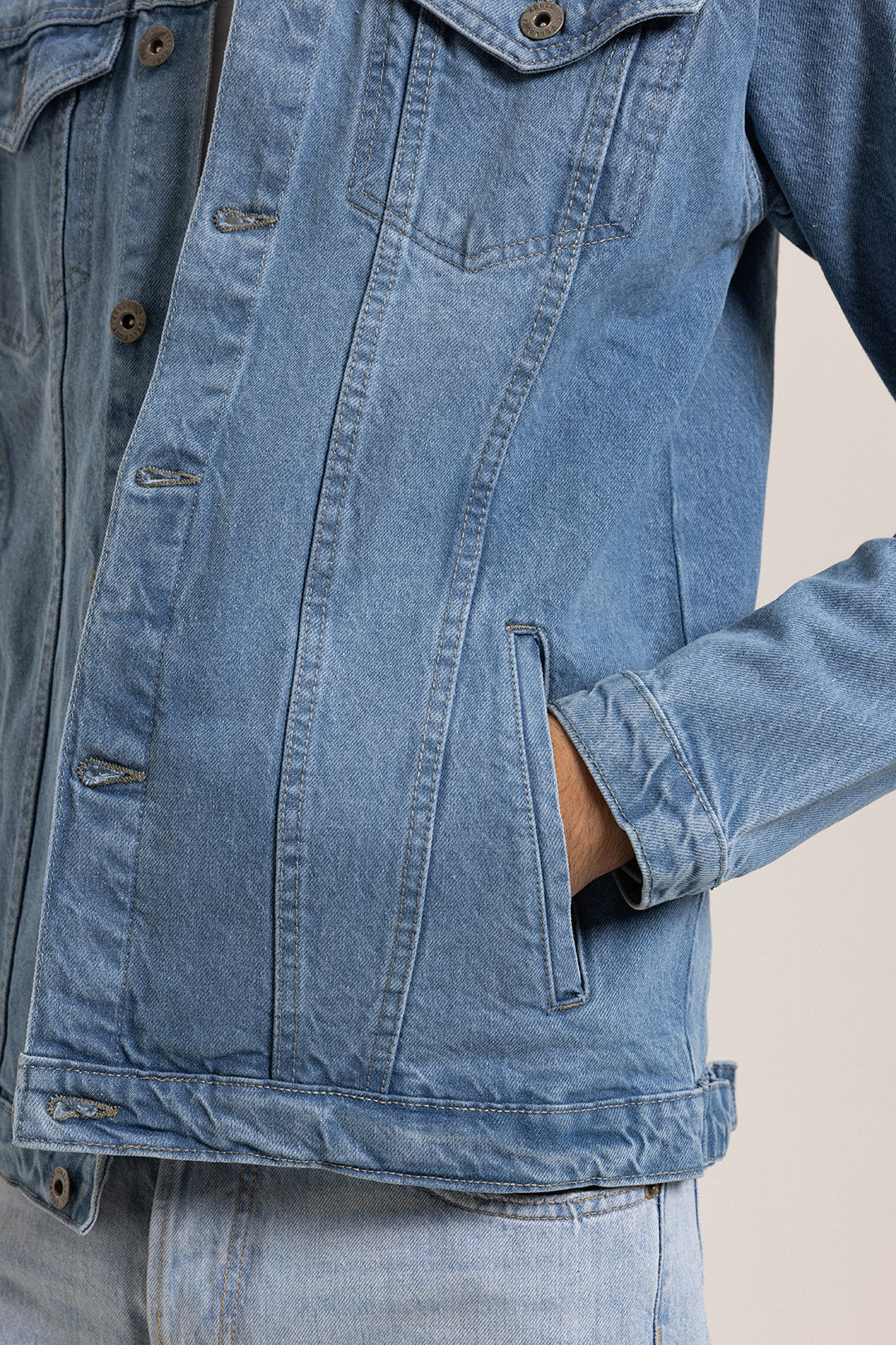 Denim Jacket – Light Blue