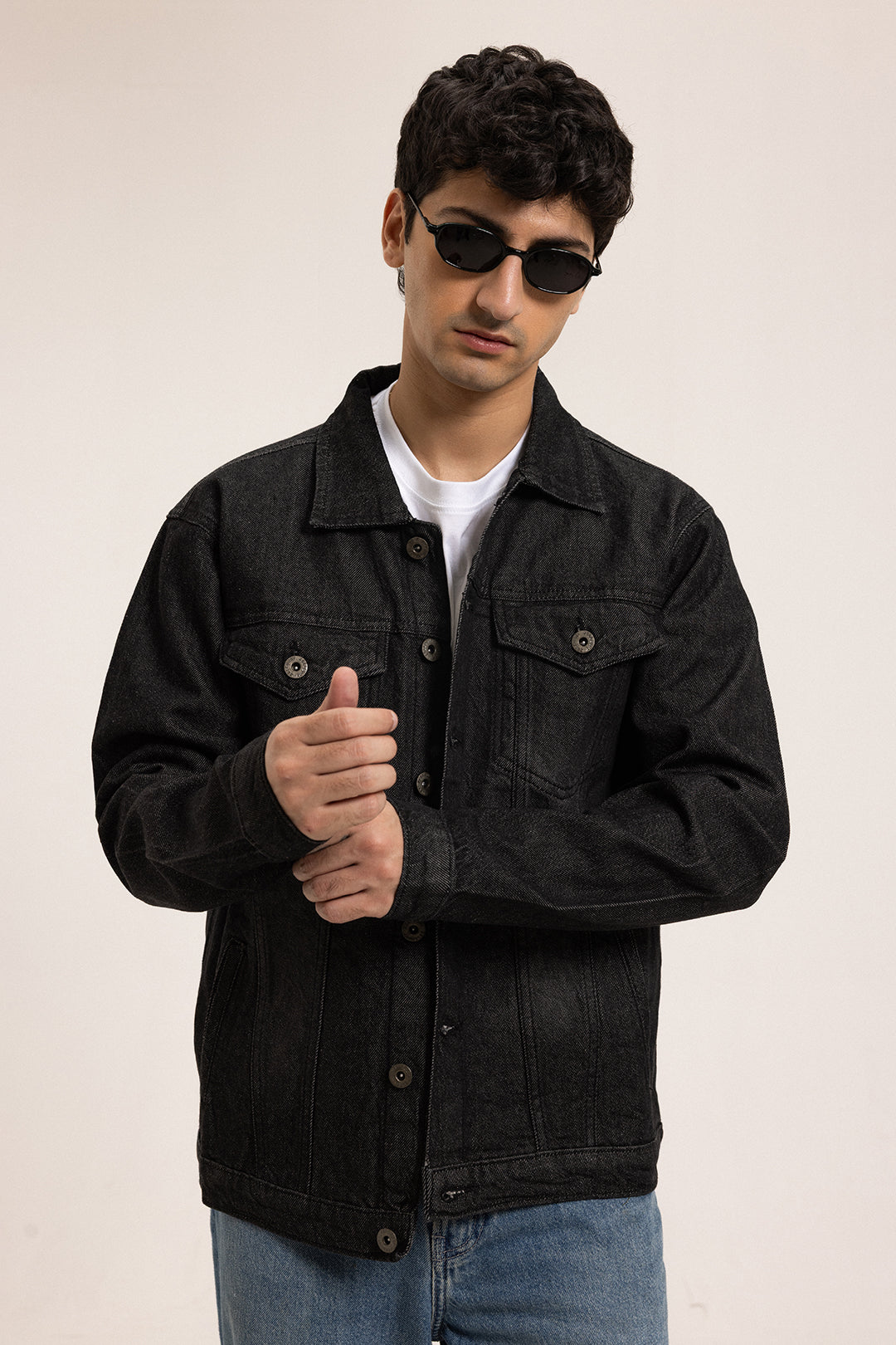 Denim Jacket – Black