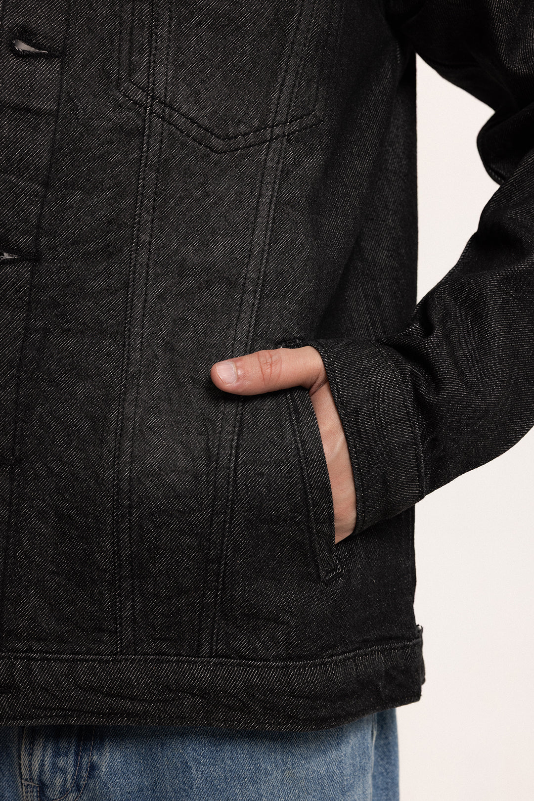 Denim Jacket – Black