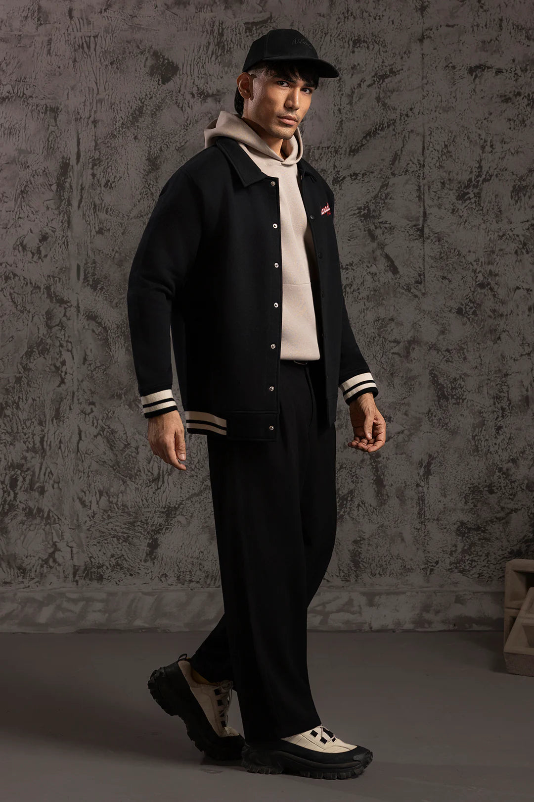 Varsity Jacket – Black