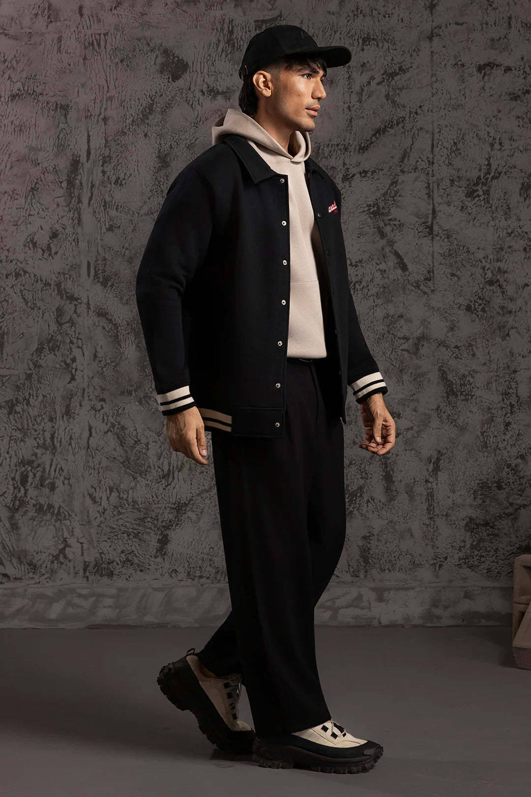 Varsity Jacket – Black