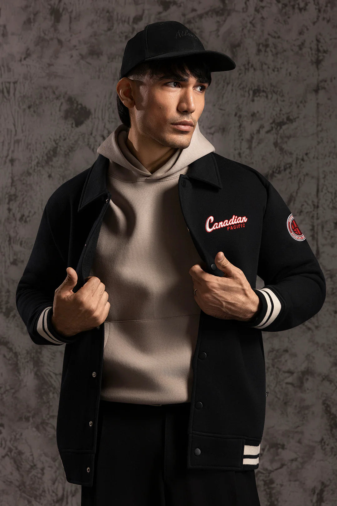 Varsity Jacket – Black