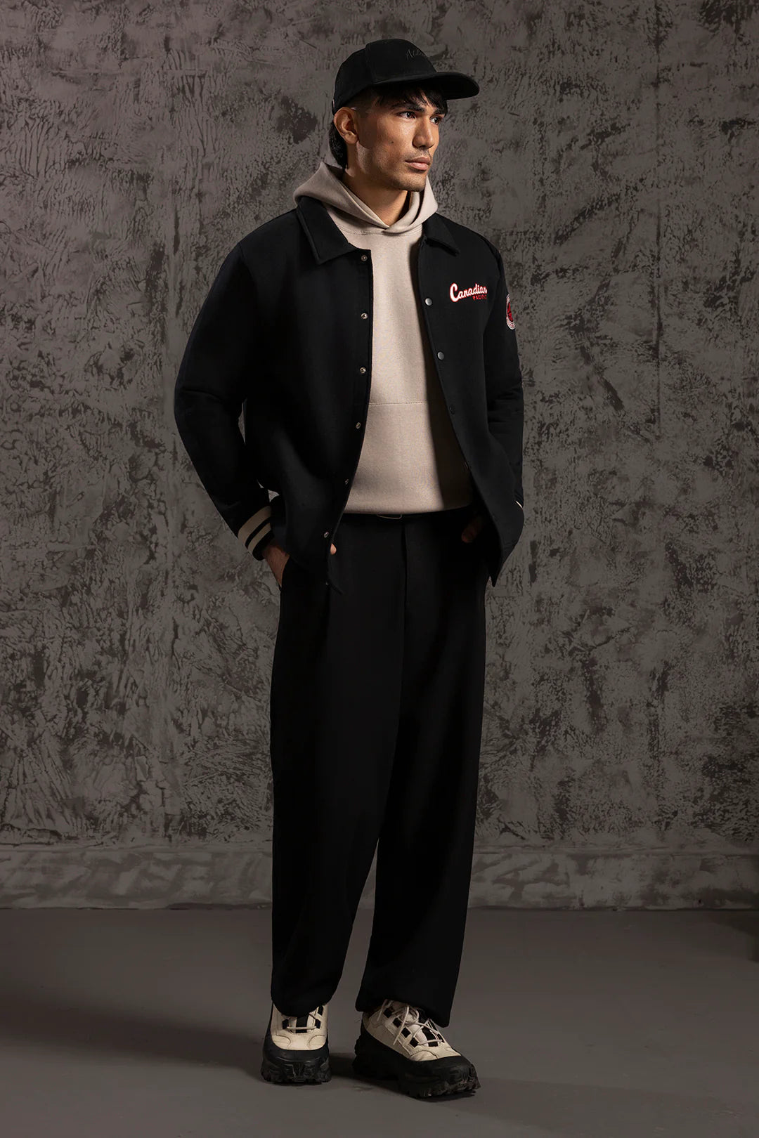 Varsity Jacket – Black