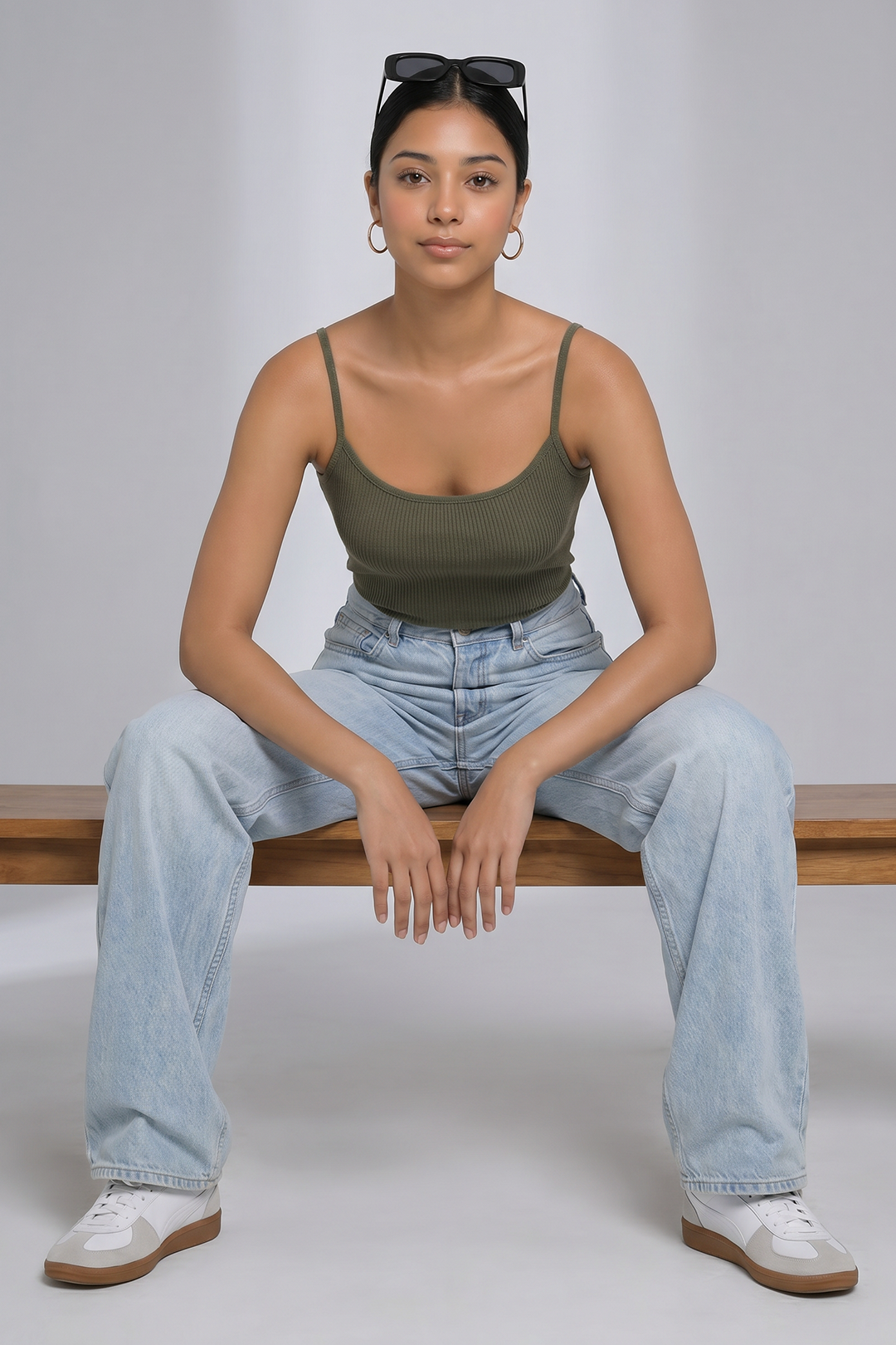 Tank Top – Olive Green