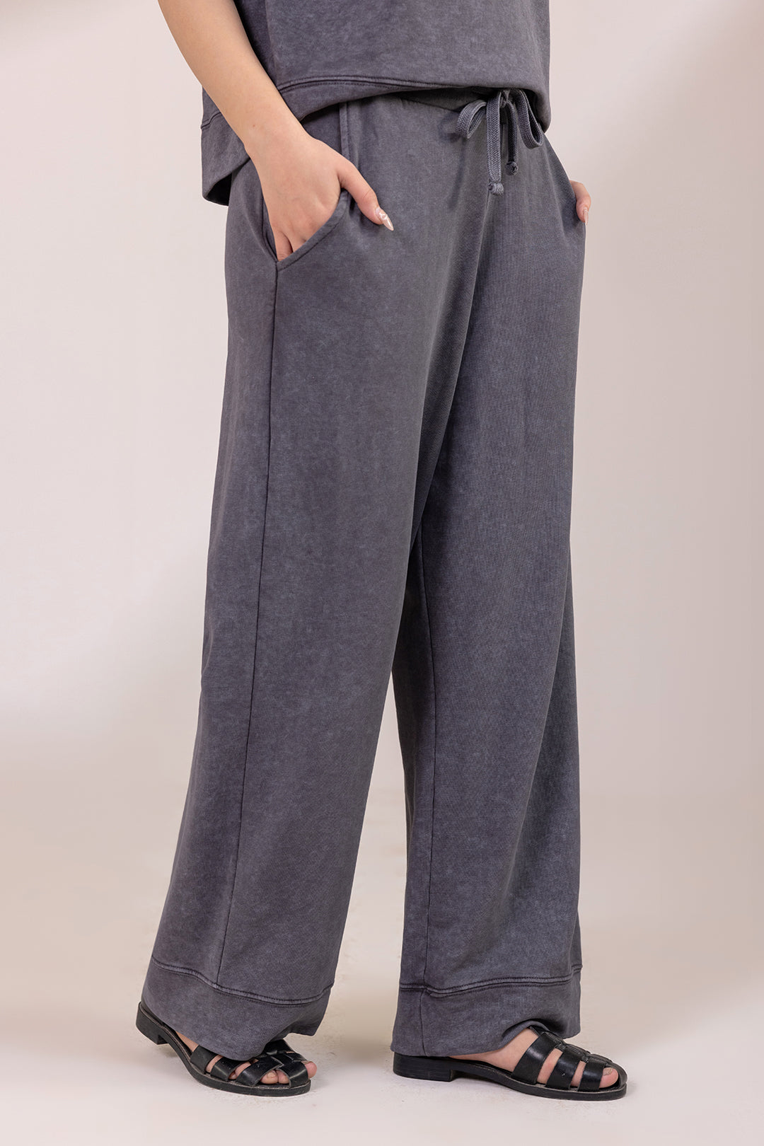 Co-Ord Set Pants – Charcoal Grey
