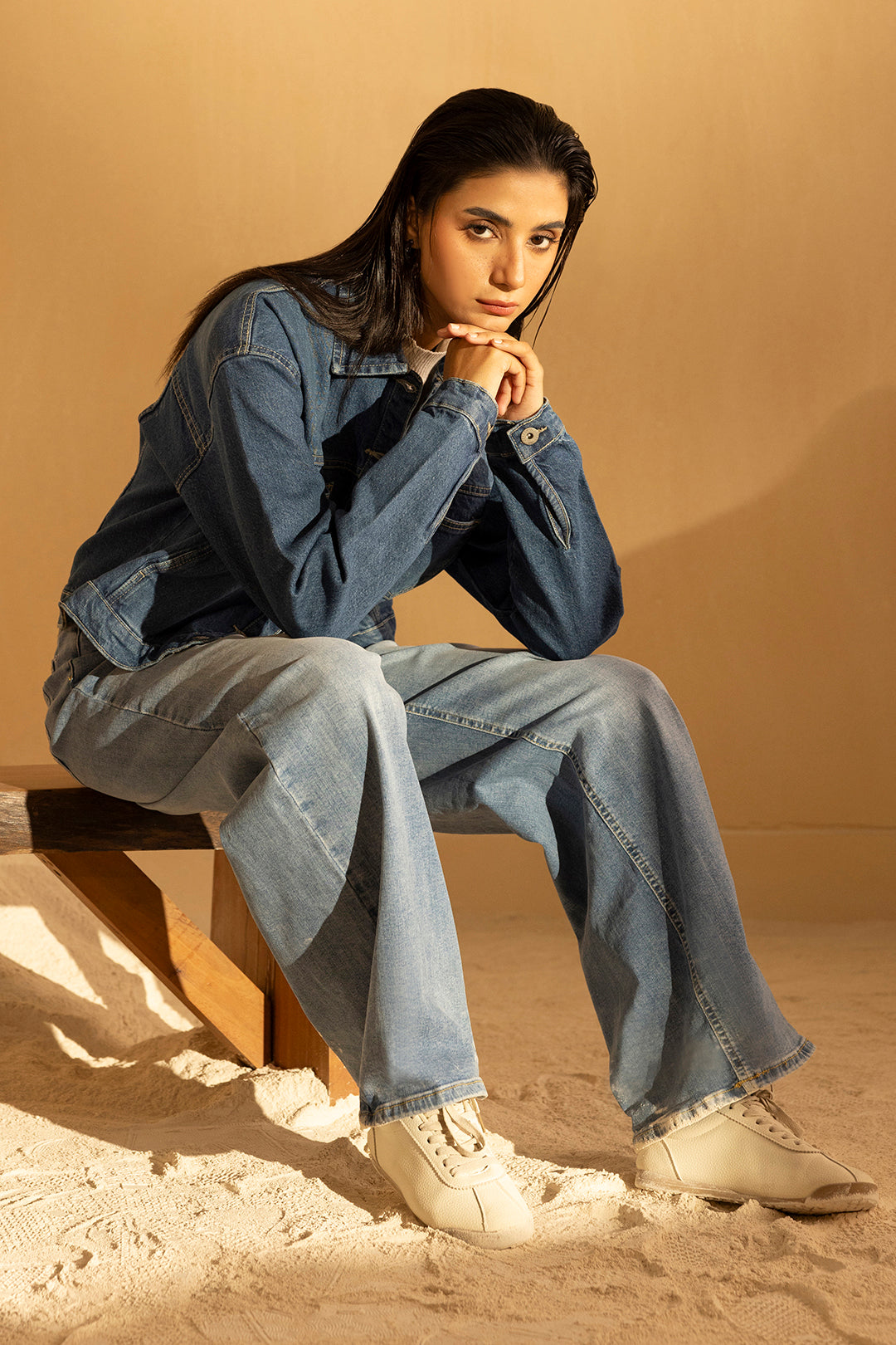 Denim Jacket –  Blue