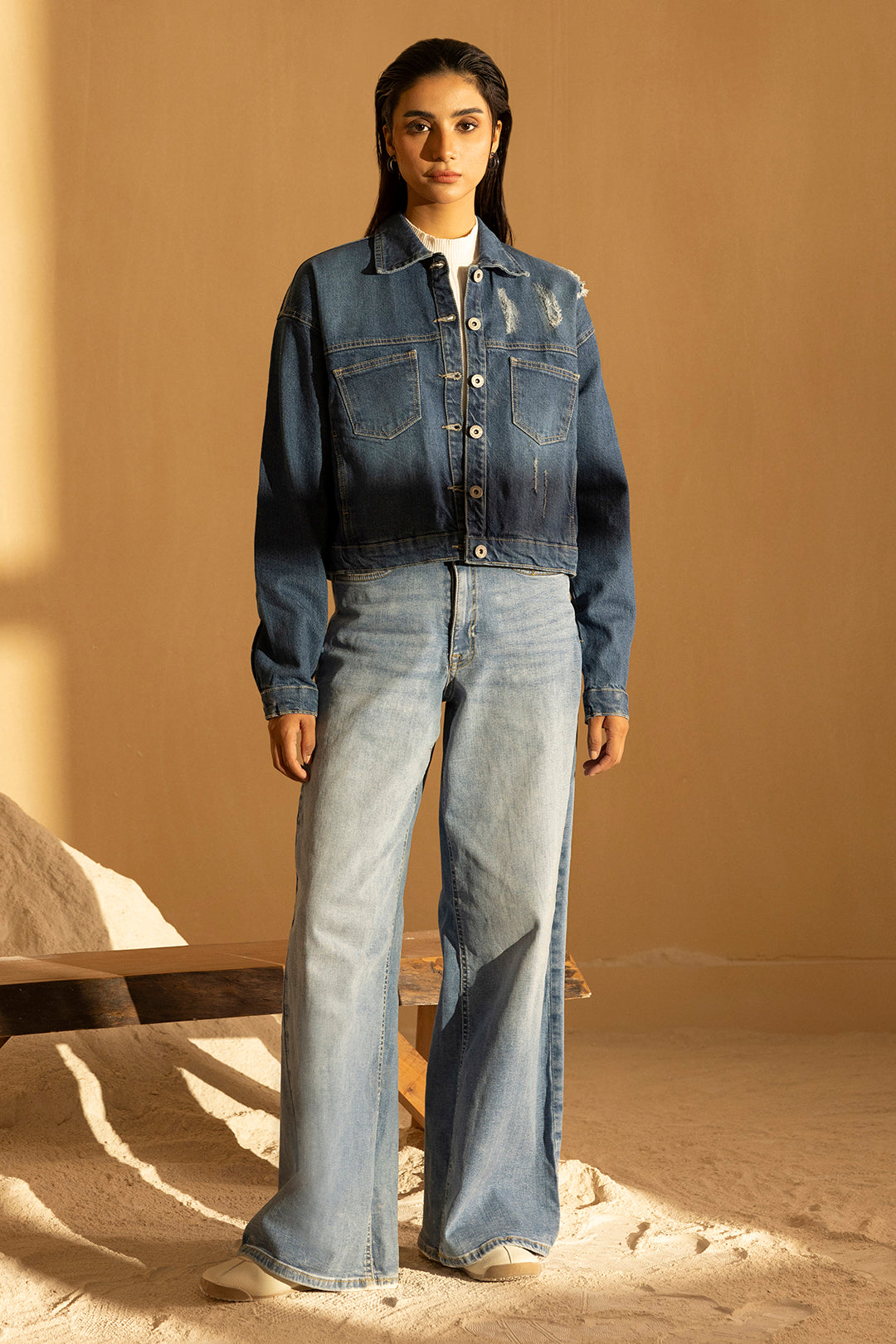 Denim Jacket –  Blue
