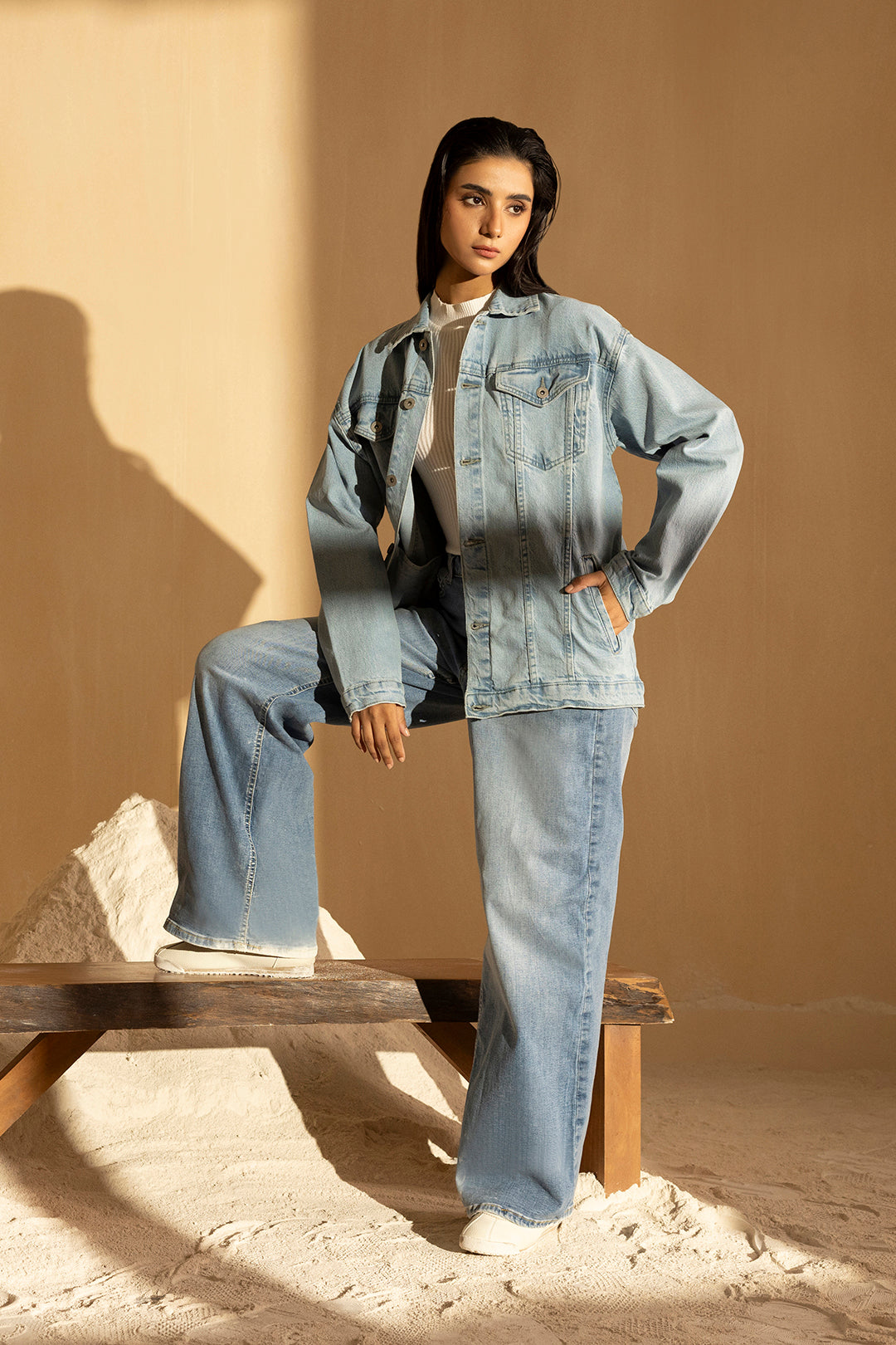 Denim Jacket – Light Blue