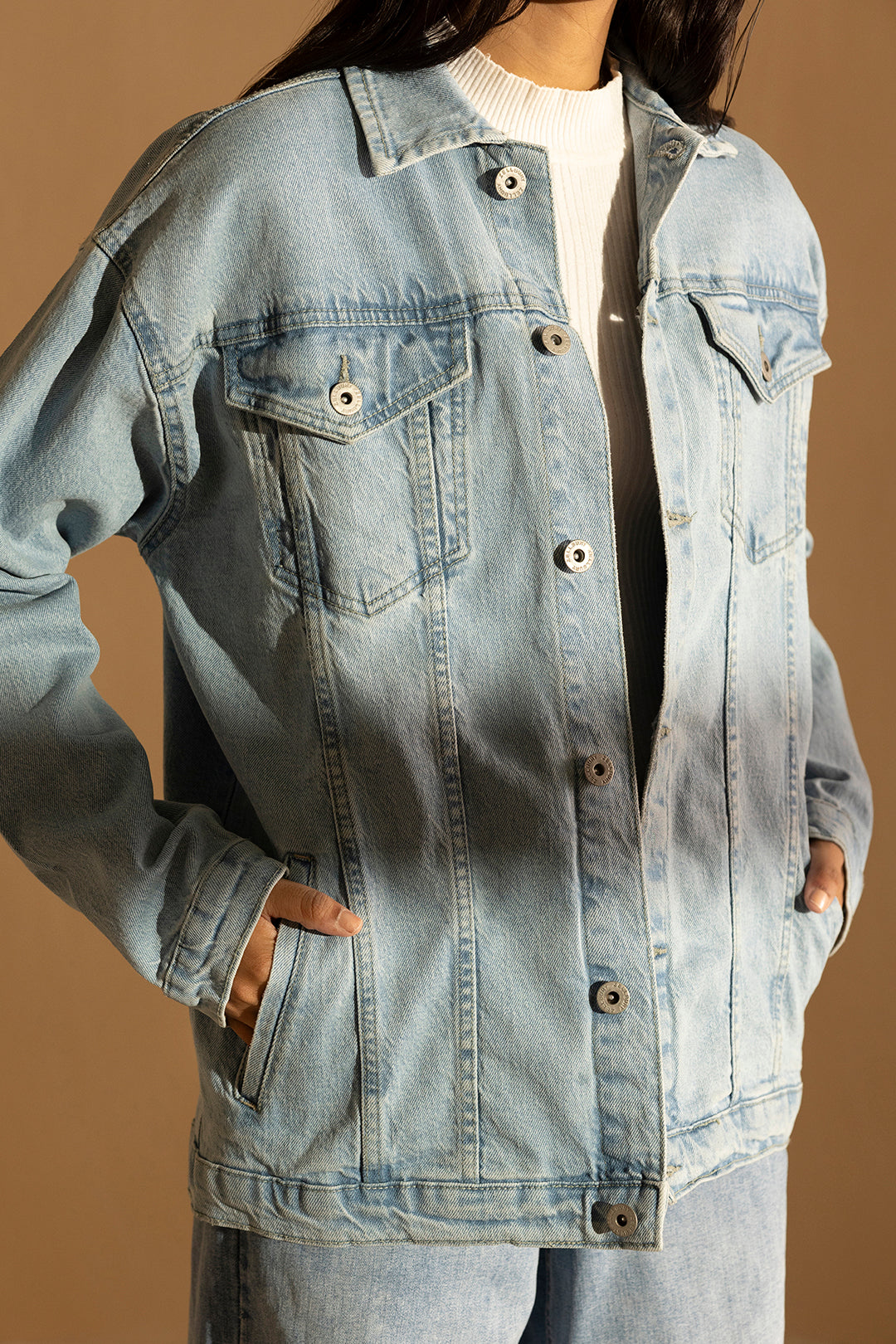 Denim Jacket – Light Blue