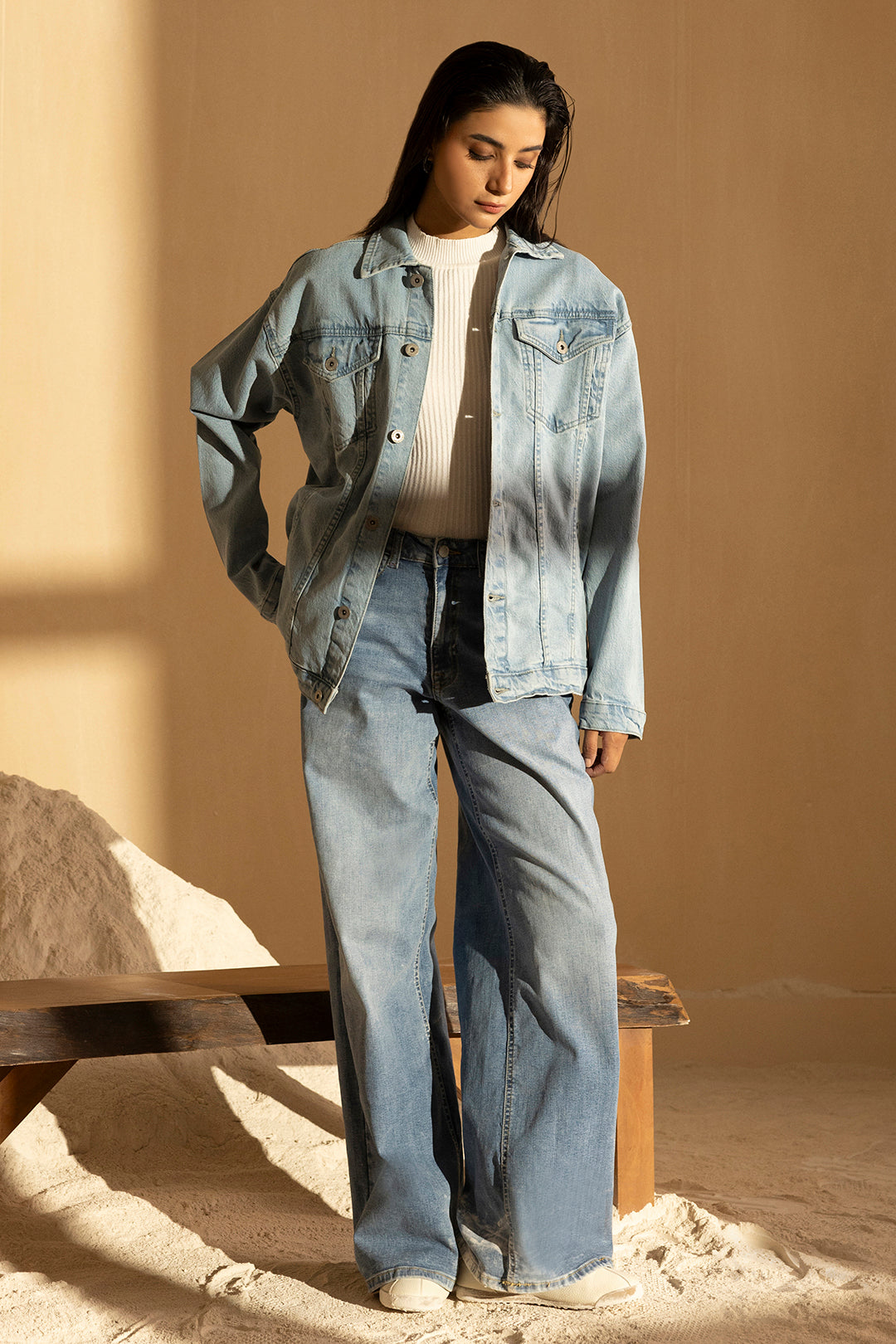 Denim Jacket – Light Blue
