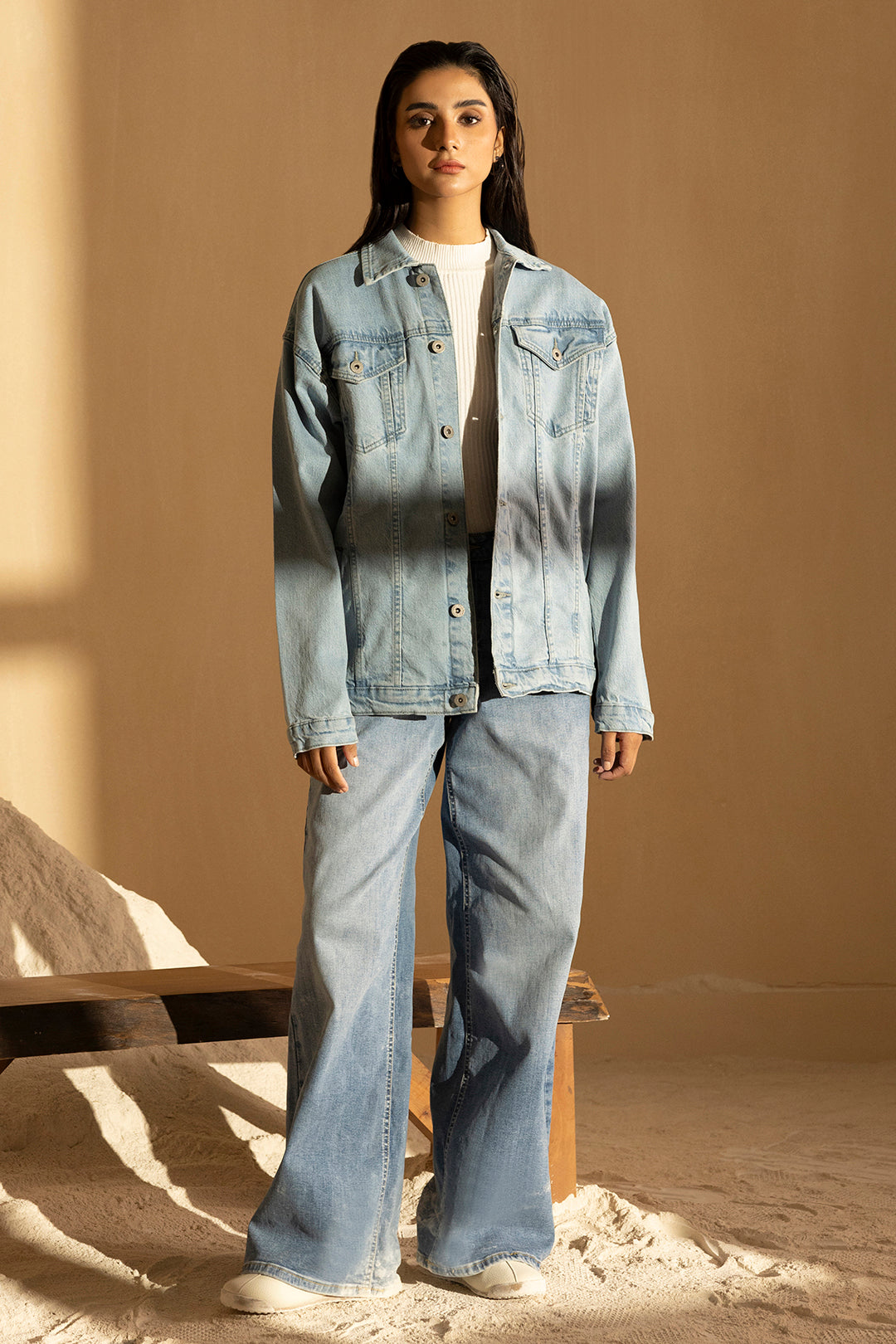 Denim Jacket – Light Blue