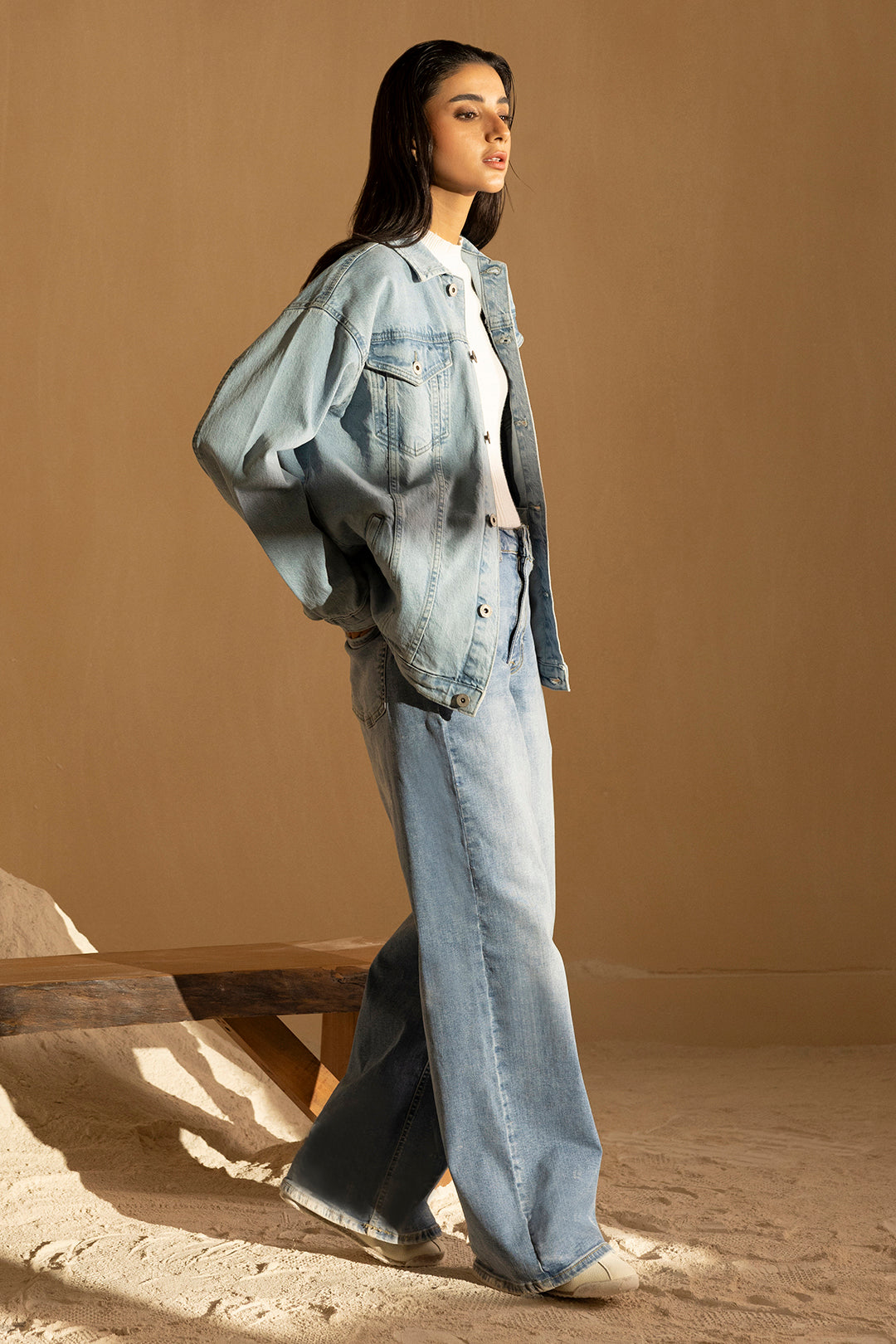 Denim Jacket – Light Blue