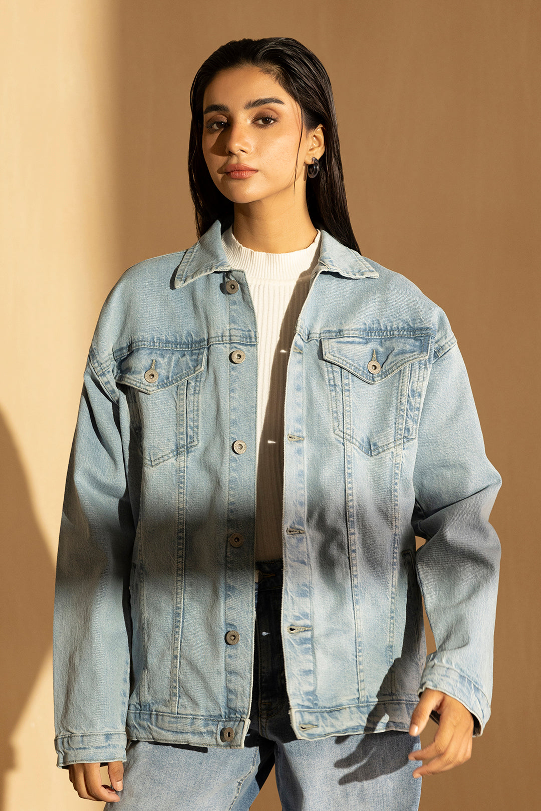 Denim Jacket – Light Blue