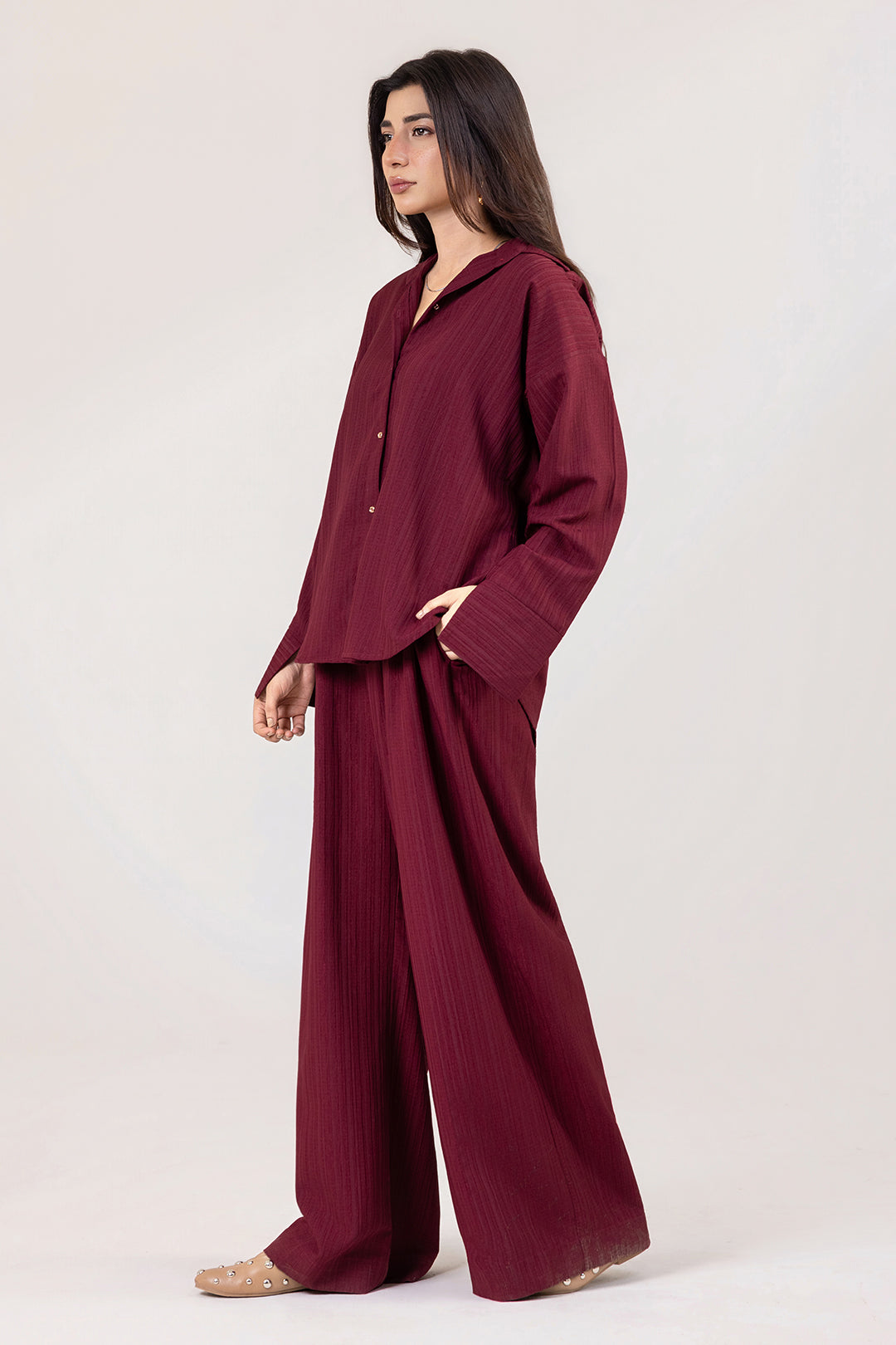 Co-Ord Set – Maroon
