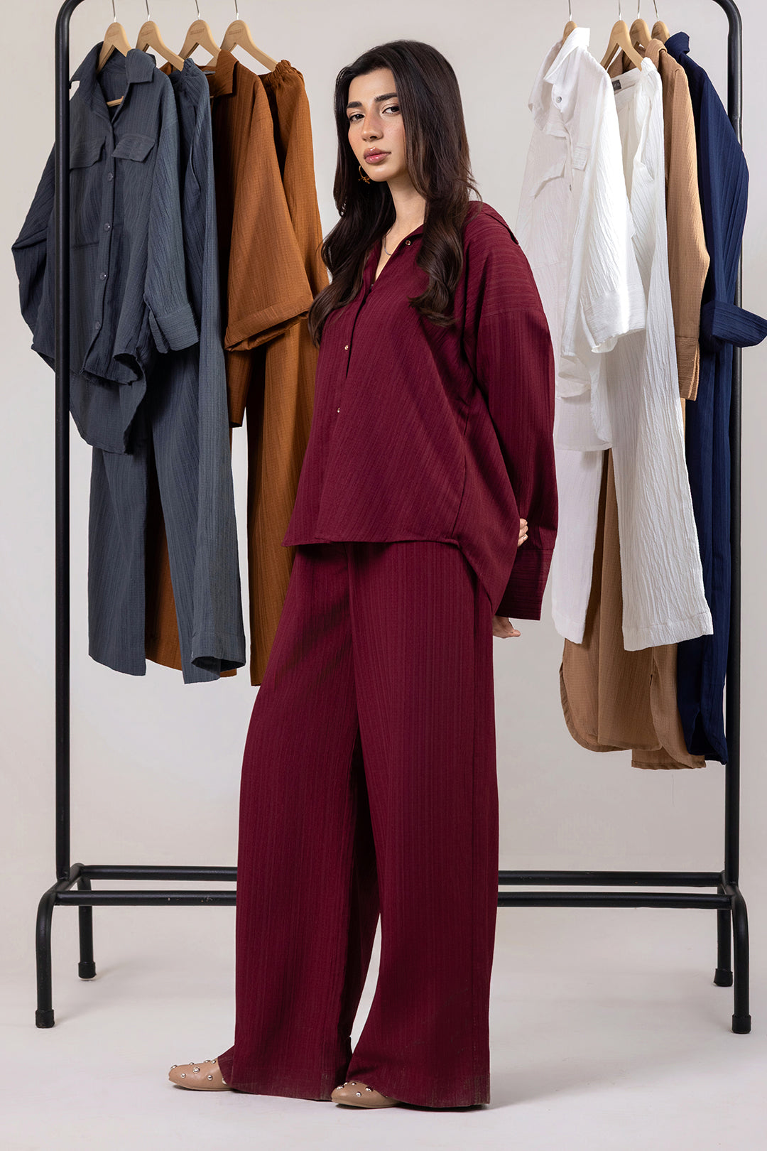 Co-Ord Set – Maroon