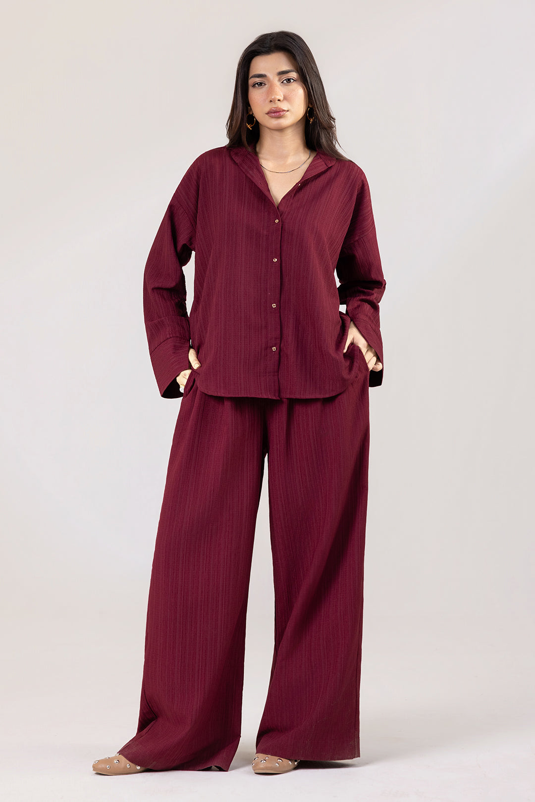 Co-Ord Set – Maroon