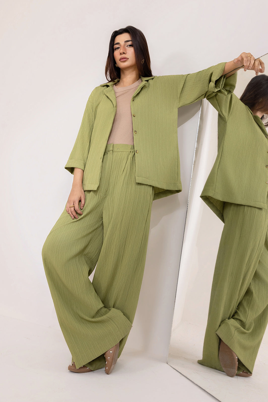 Co-Ord Set – Sage Green