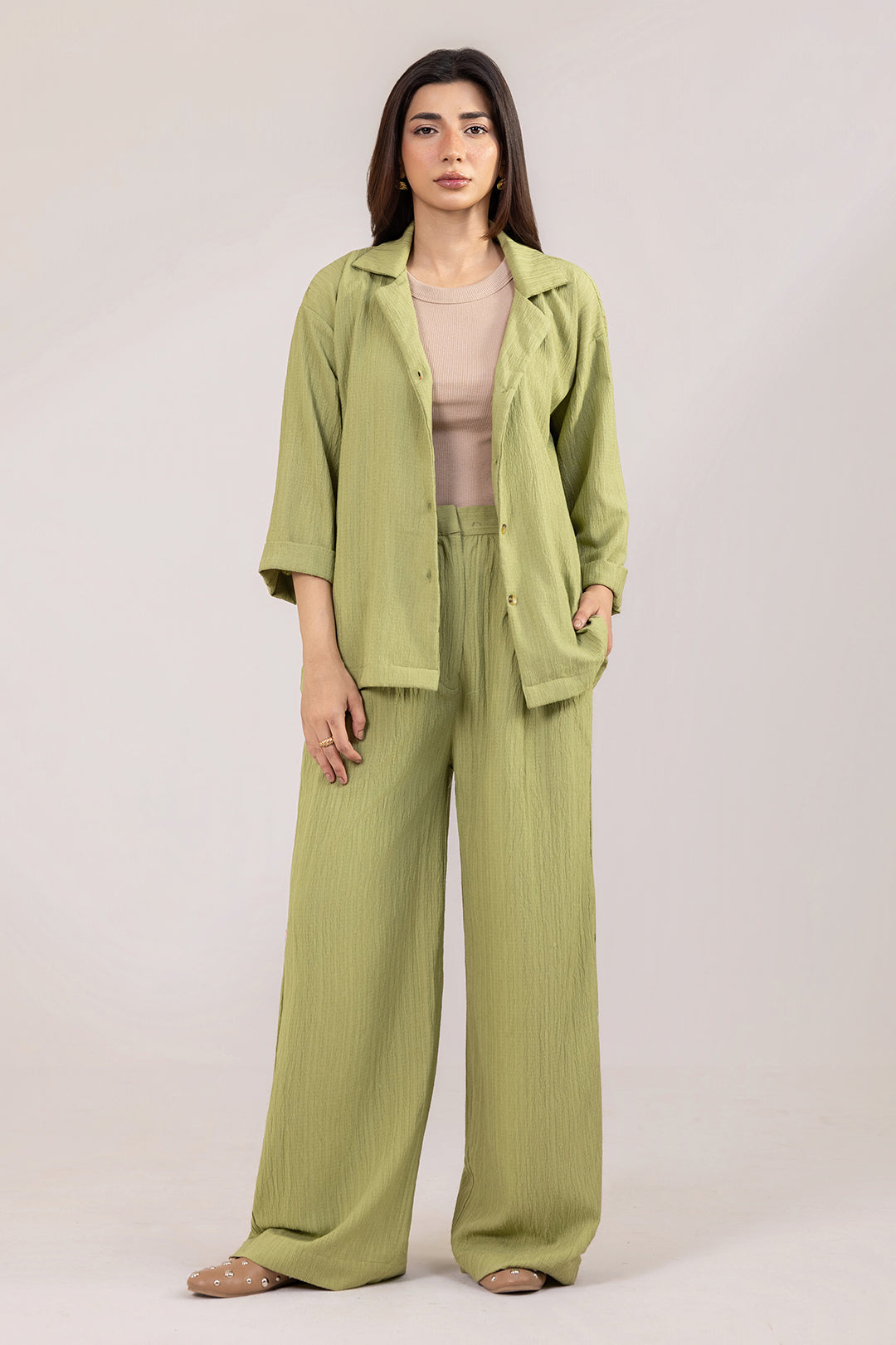 Co-Ord Set – Sage Green