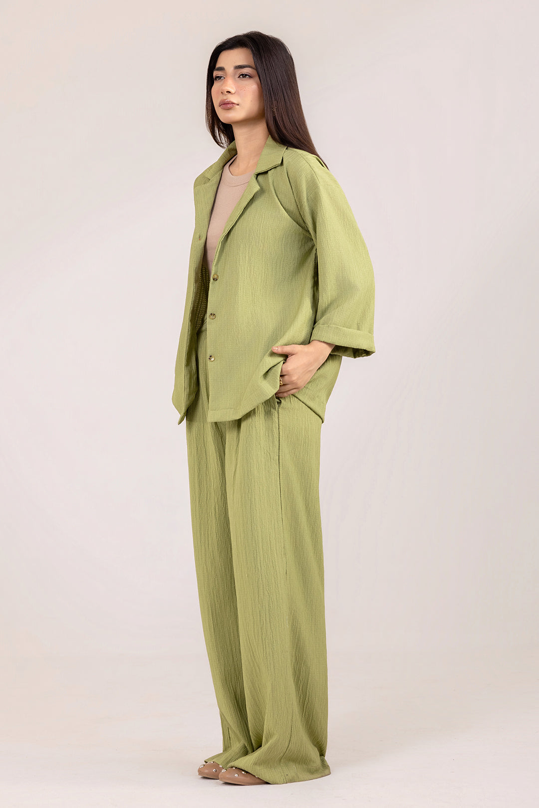 Co-Ord Set – Sage Green