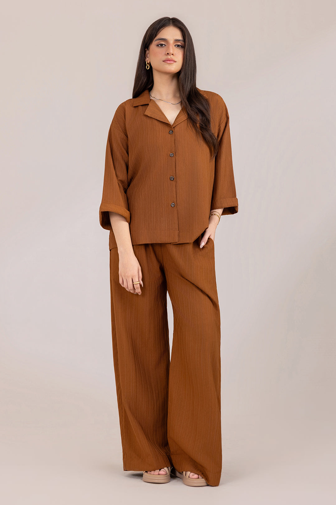Co-Ord Set – Camel