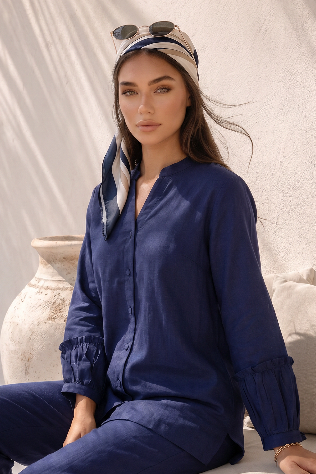 Co-Ord Set – Navy Blue