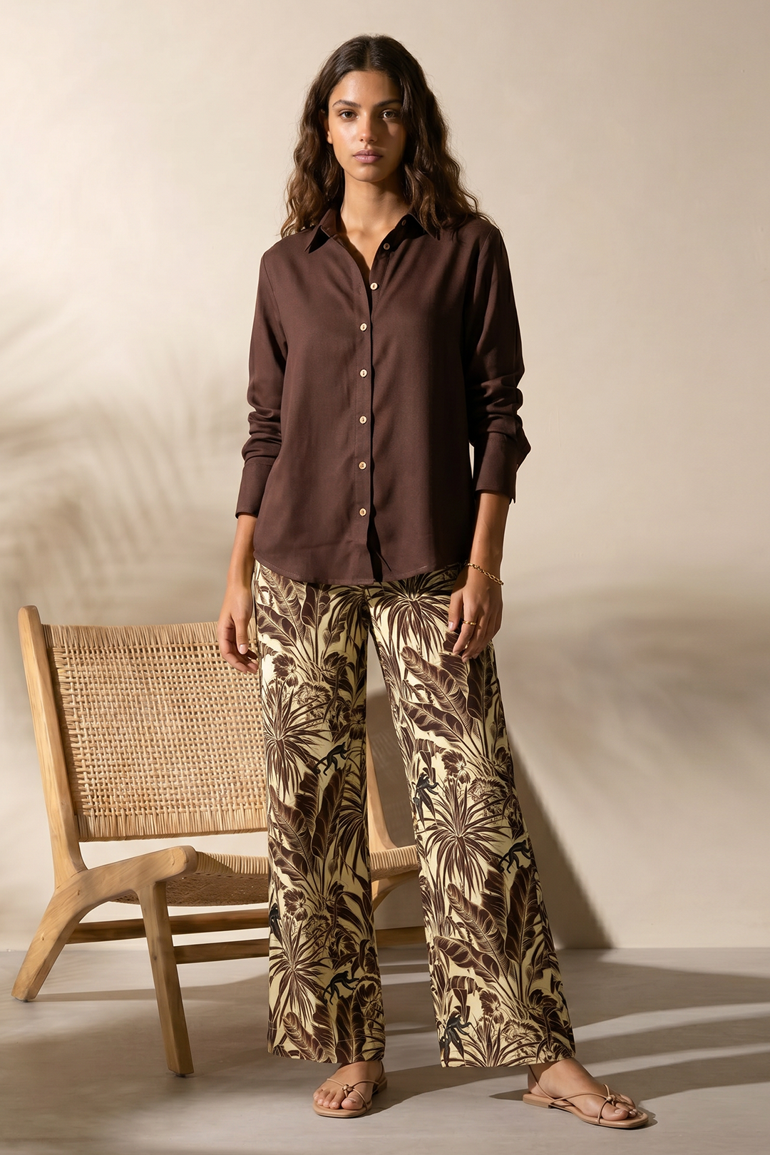 Co-Ord Set – Brown